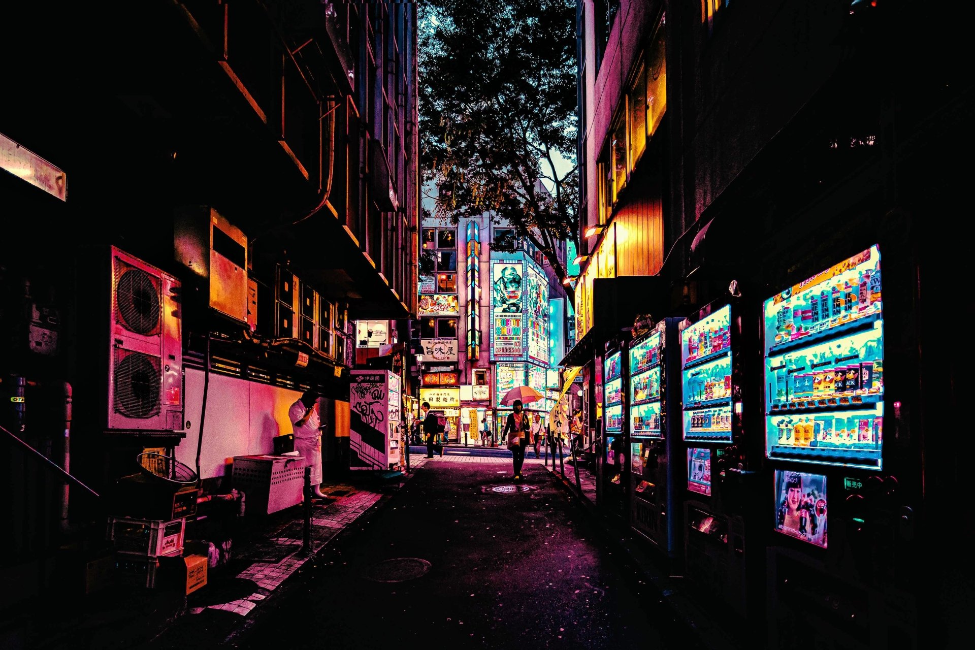 night man made alley Image