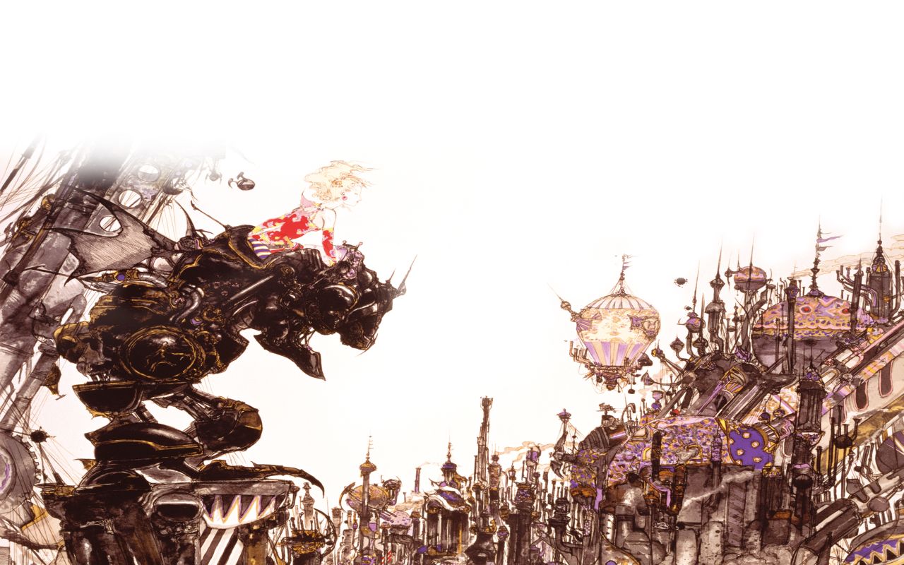 Final Fantasy VI Picture by Yoshitaka Amano