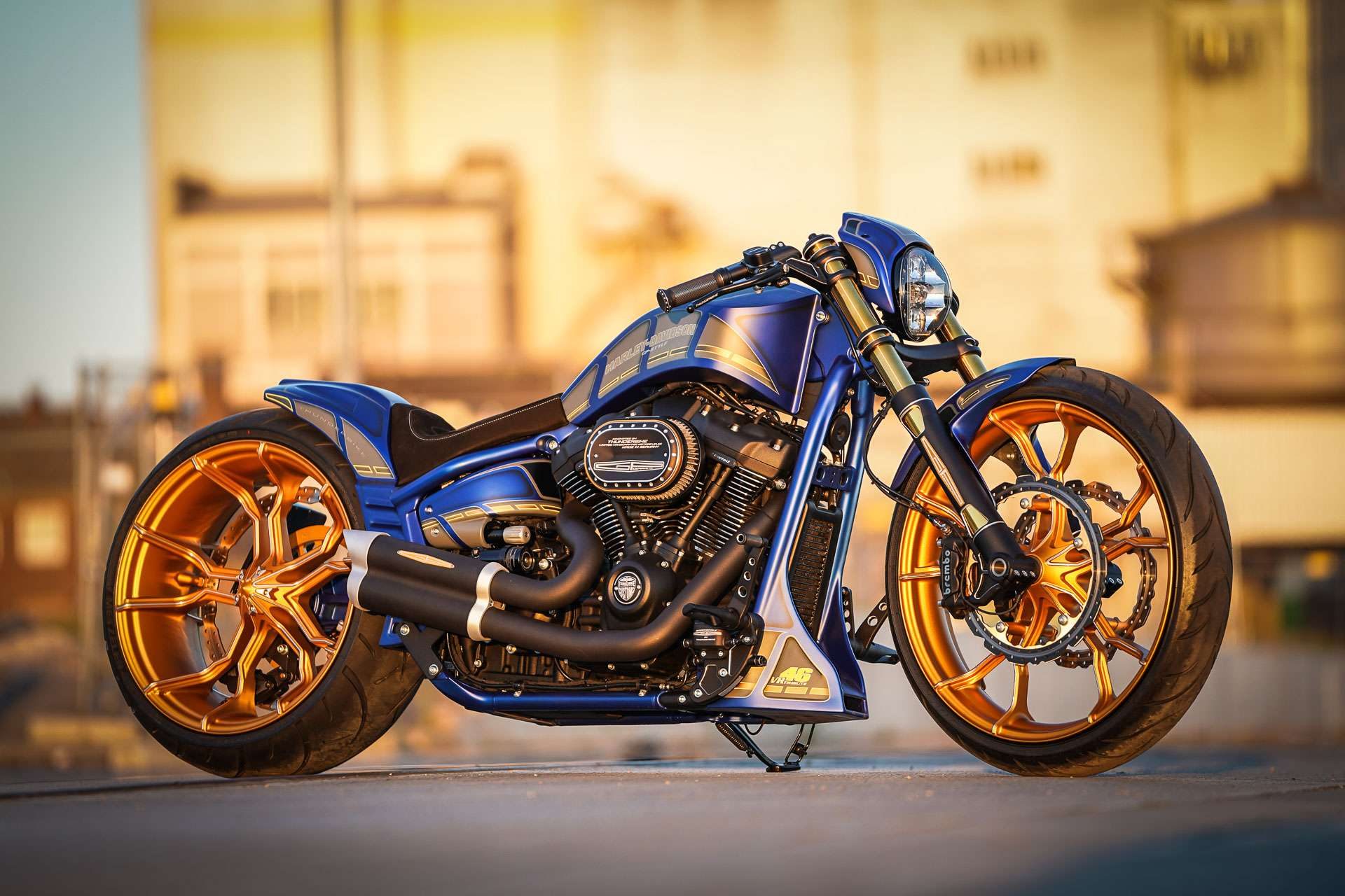 Download Thunderbike Customs Harley-Davidson Vehicle Custom Motorcycle ...