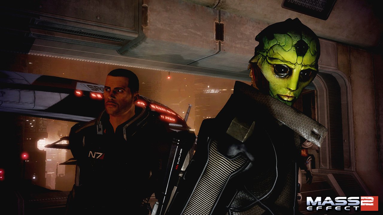 Commander Shepard Thane Krios video game Mass Effect 2 Image