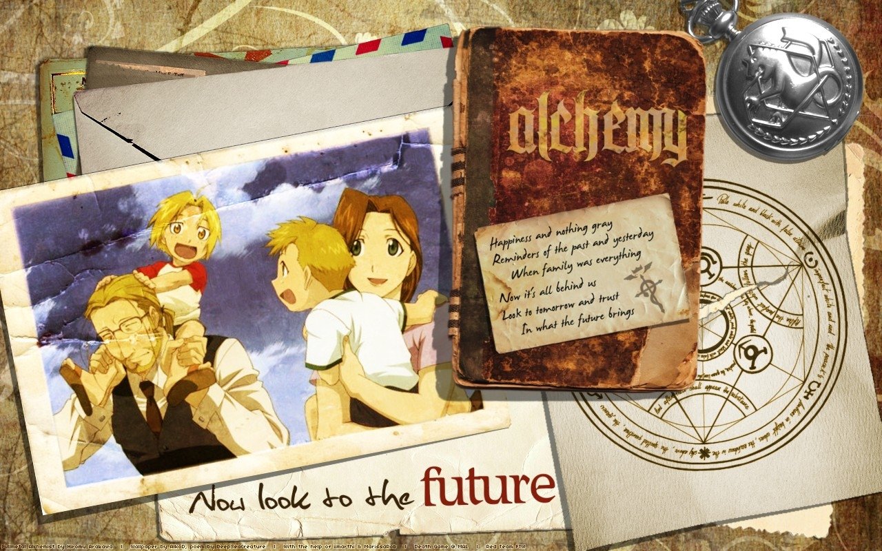 Trisha Elric Van Hohenheim Alphonse Elric Edward Elric Anime Fullmetal Alchemist Image