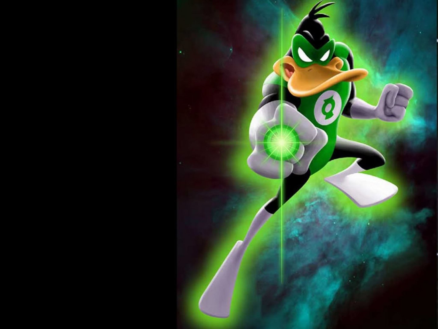 Green Loontern: Daffy Duck's Heroic Adventure in Looney Tunes