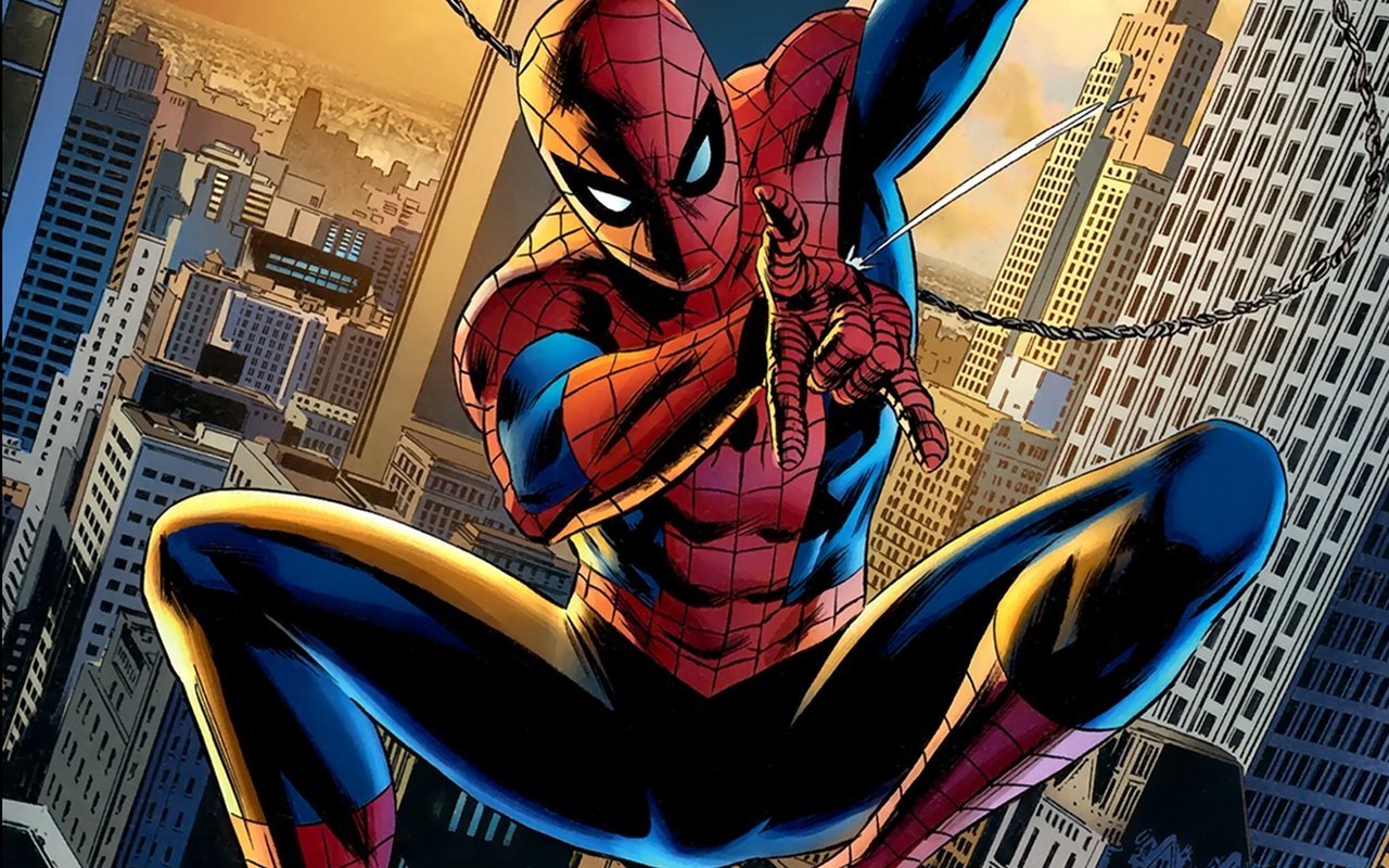 Comic spider man Image