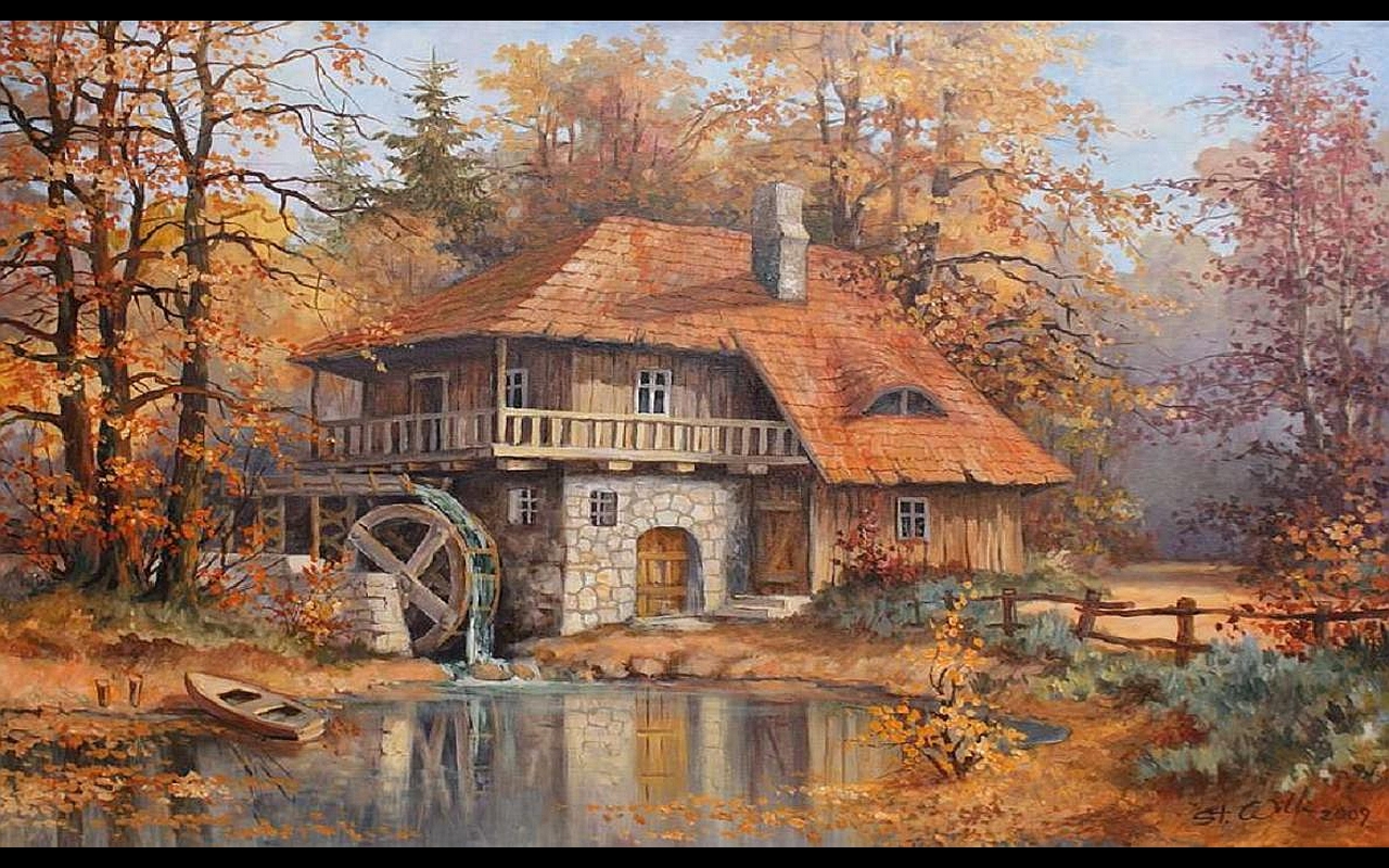 Grist Mill Picture