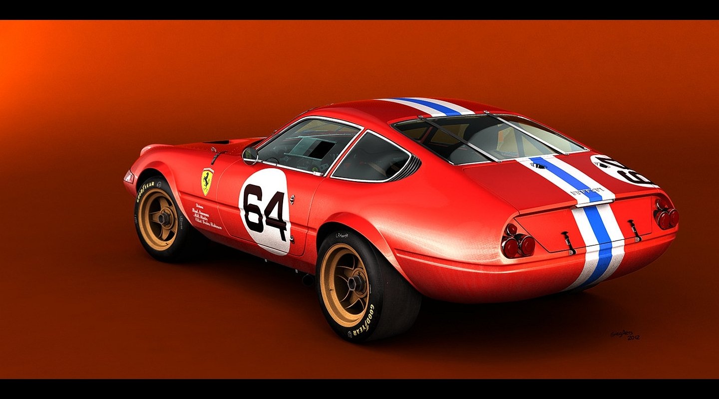 coupé race car old car grand tourer vehicle Ferrari 365 GTB/4 Daytona Image