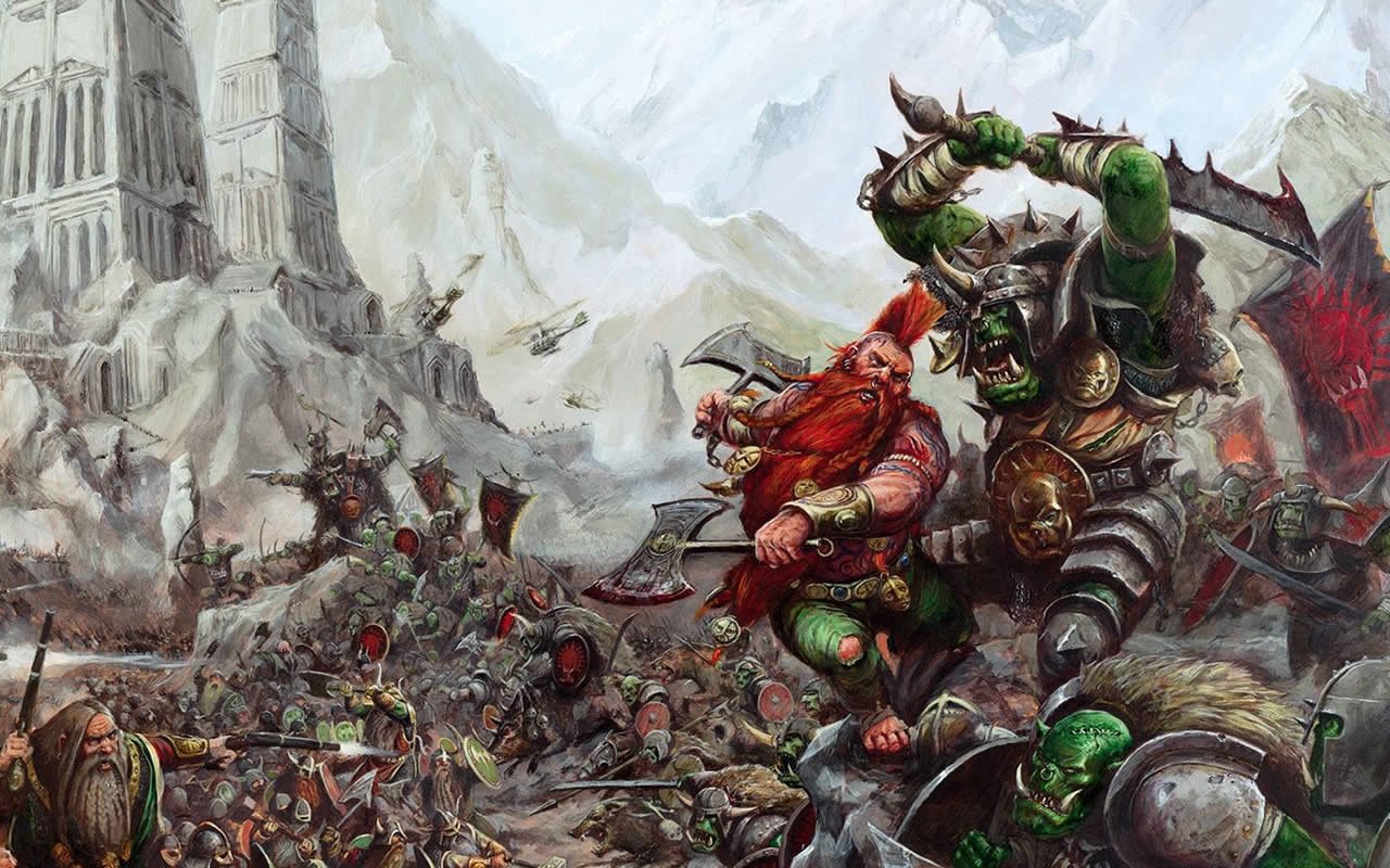 Warhammer: Orcs vs Dwarves — Digital Clash