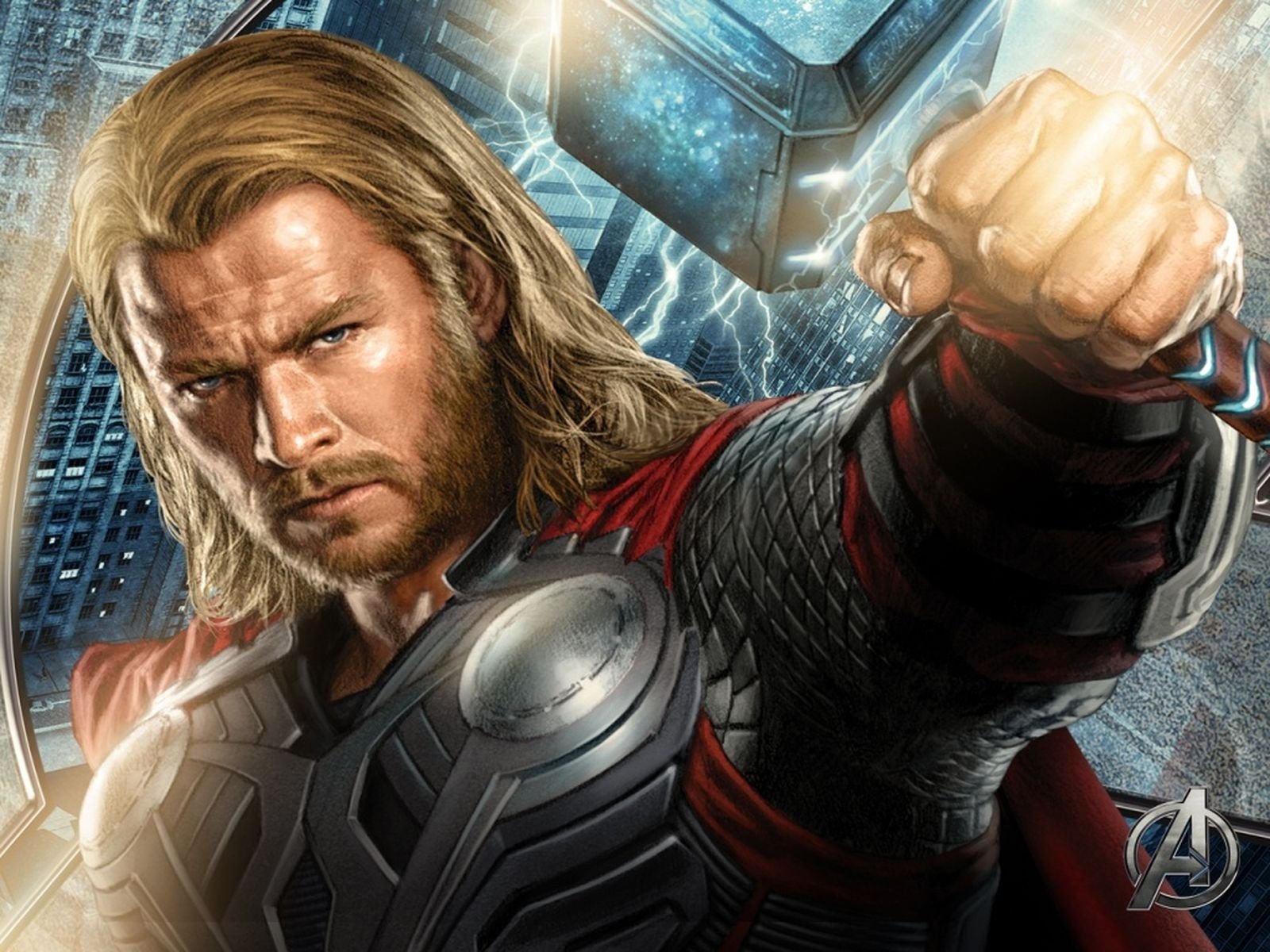 Chris Hemsworth Comic Thor Image
