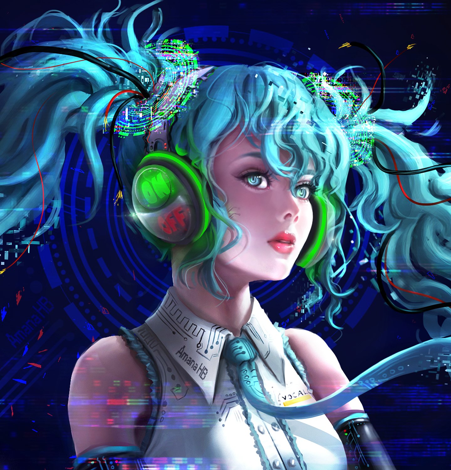 Hatsune Miku by Amana_HB