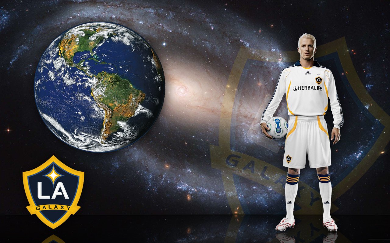 soccer LA Galaxy David Beckham Sports Image