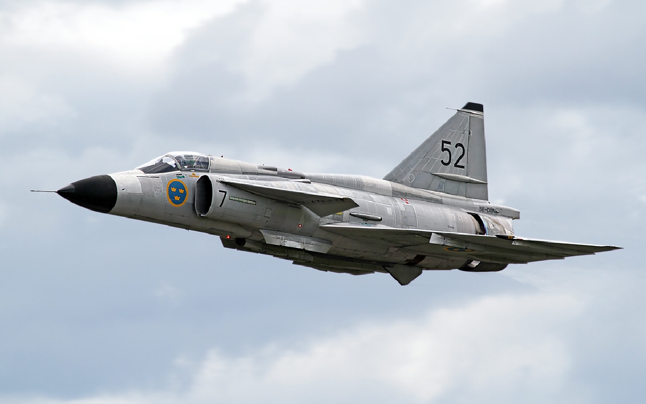 Saab 37 viggen picture image abyss
