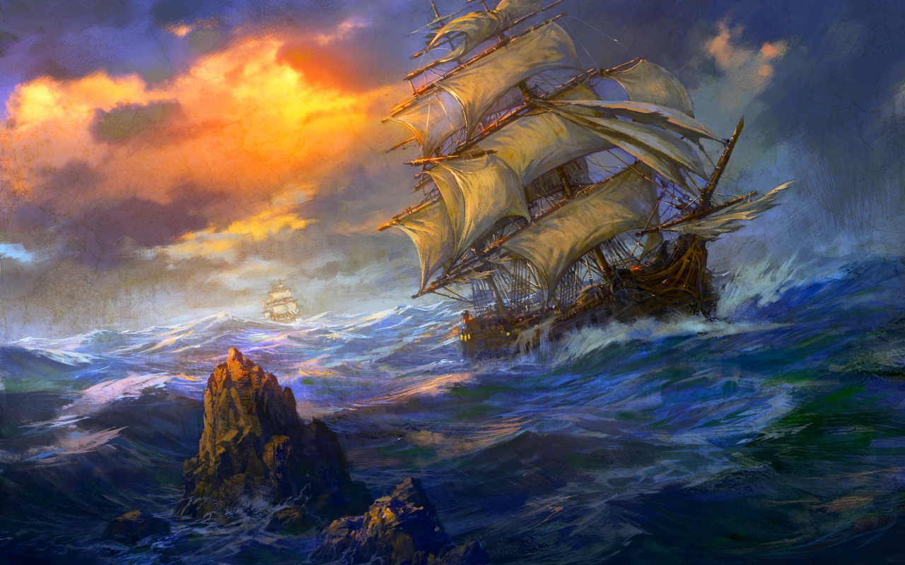 Fantasy Ship Picture Image Abyss