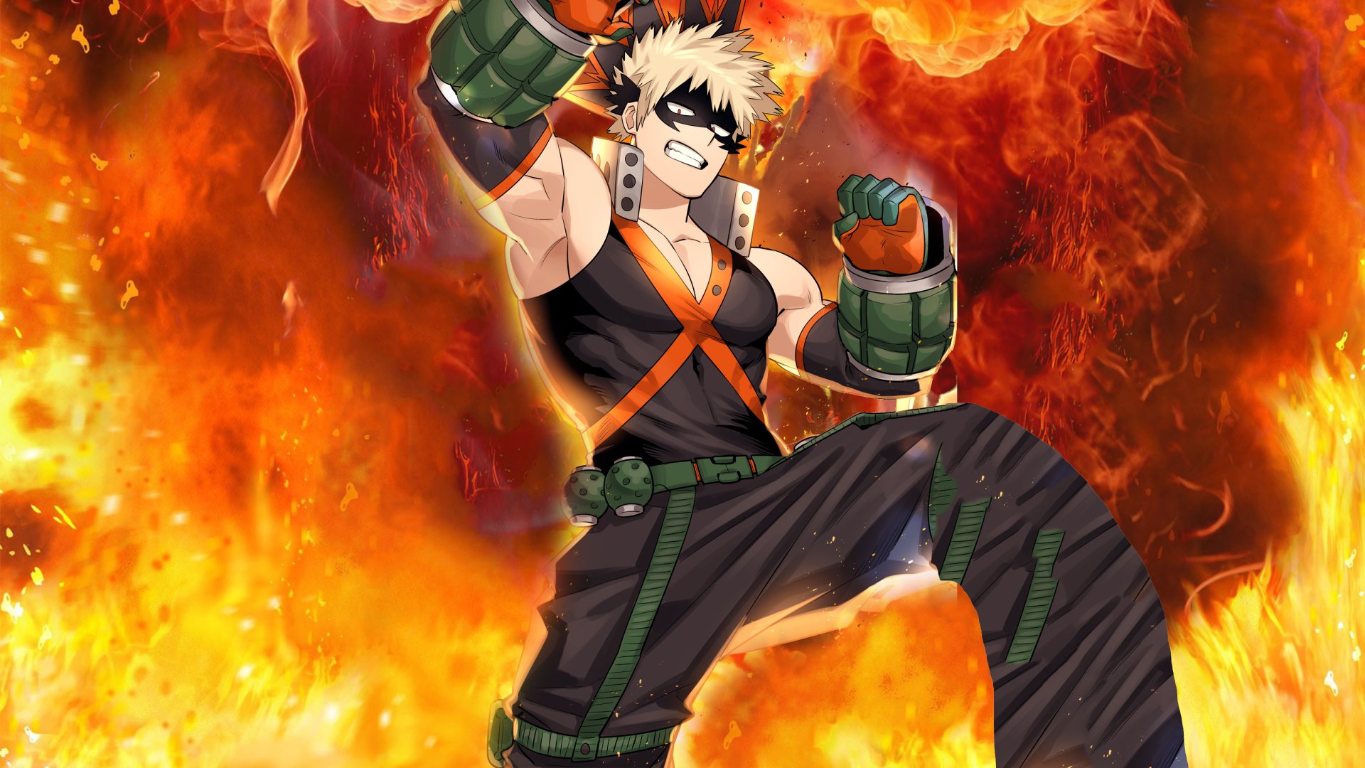 Katsuki Bakugou Fire background Image ID 262348 Image Abyss