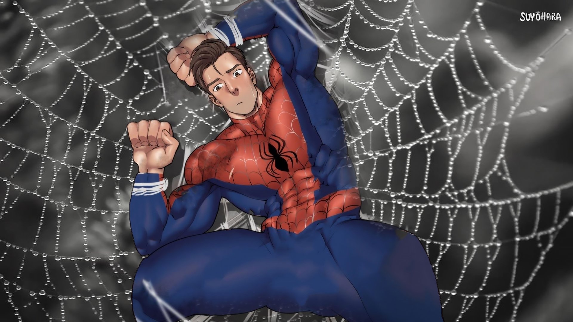 Comic spider man Image