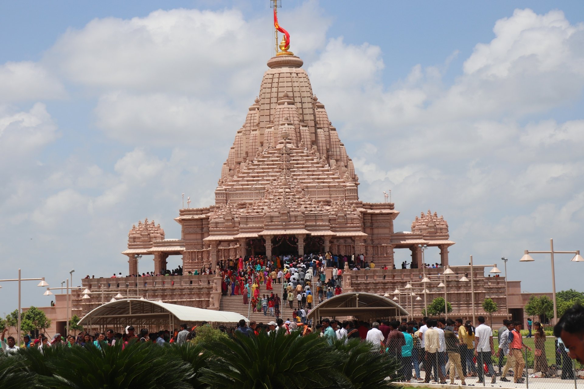  The Khodaldham Temple in Rajkot