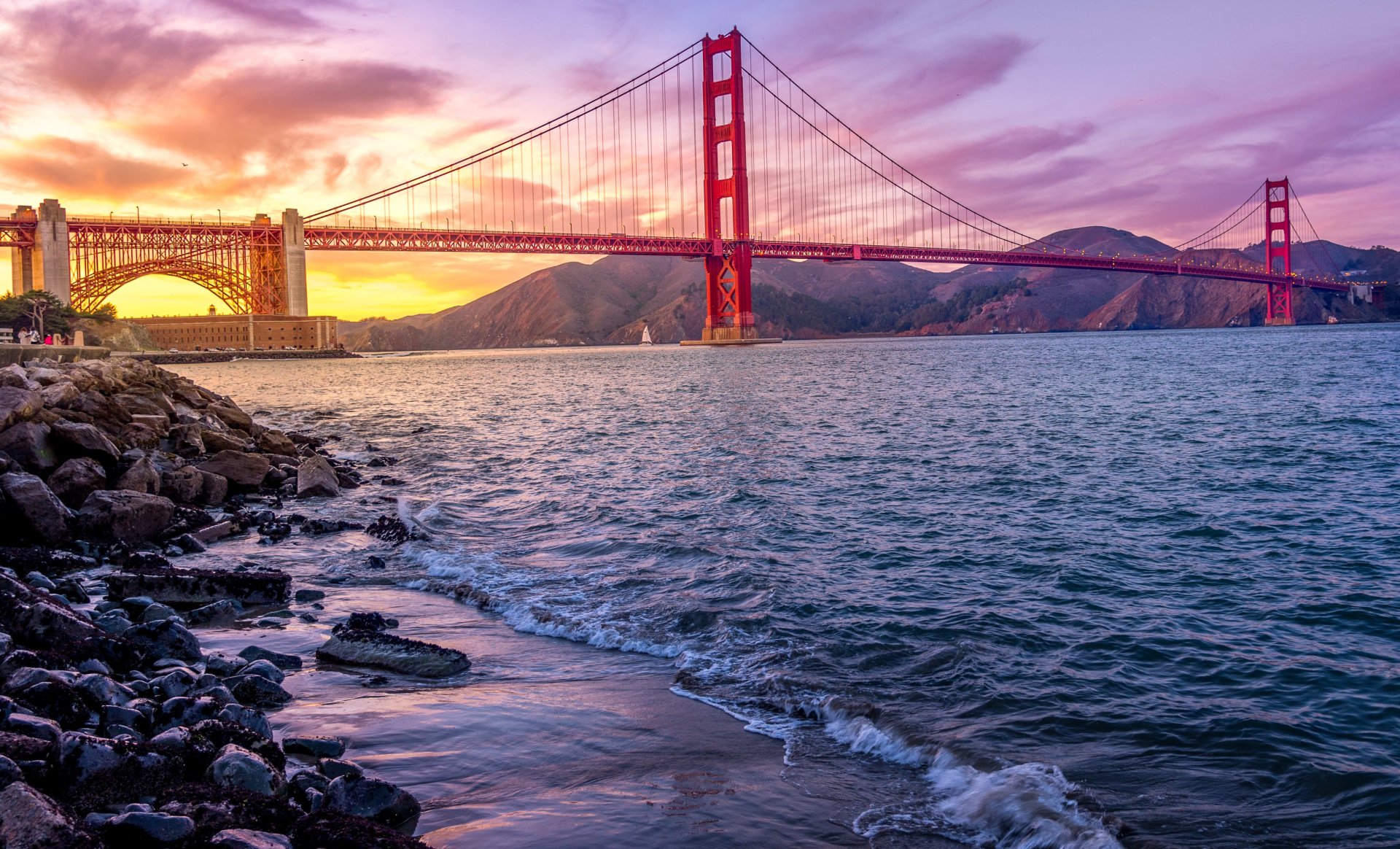 man made Golden Gate Image