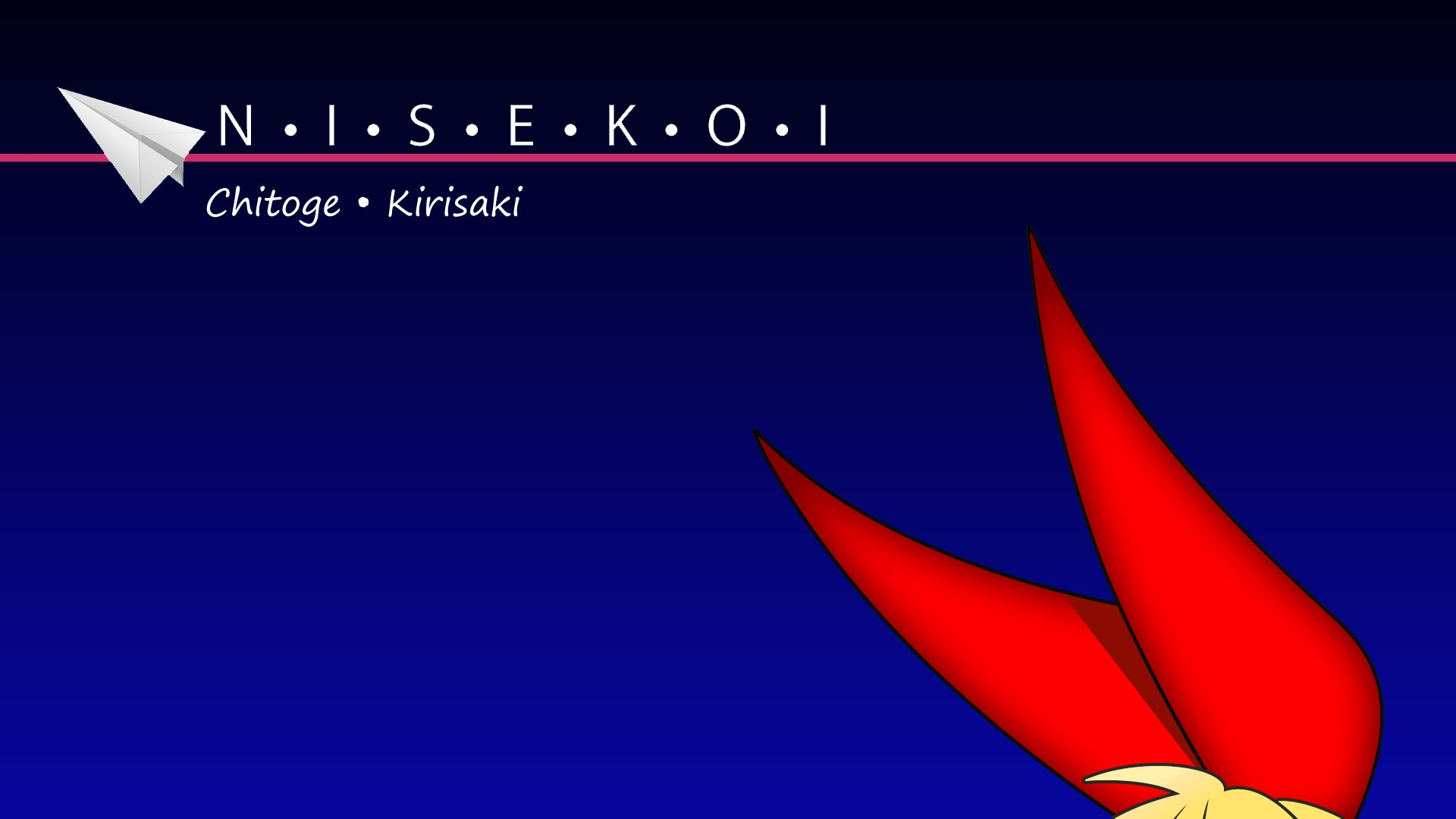 Chitoge Kirisaki Anime Nisekoi Image