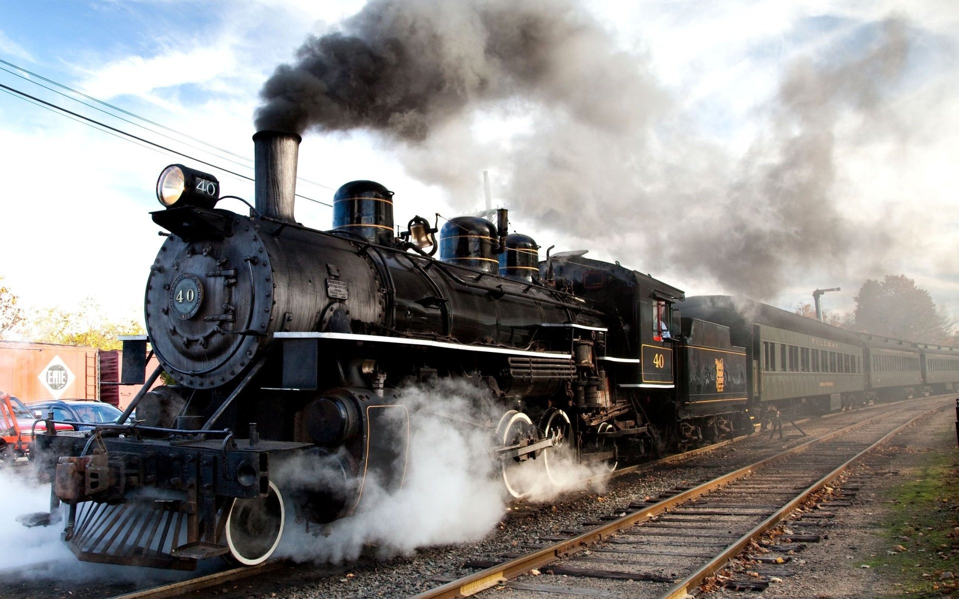 vehicle steam train Image