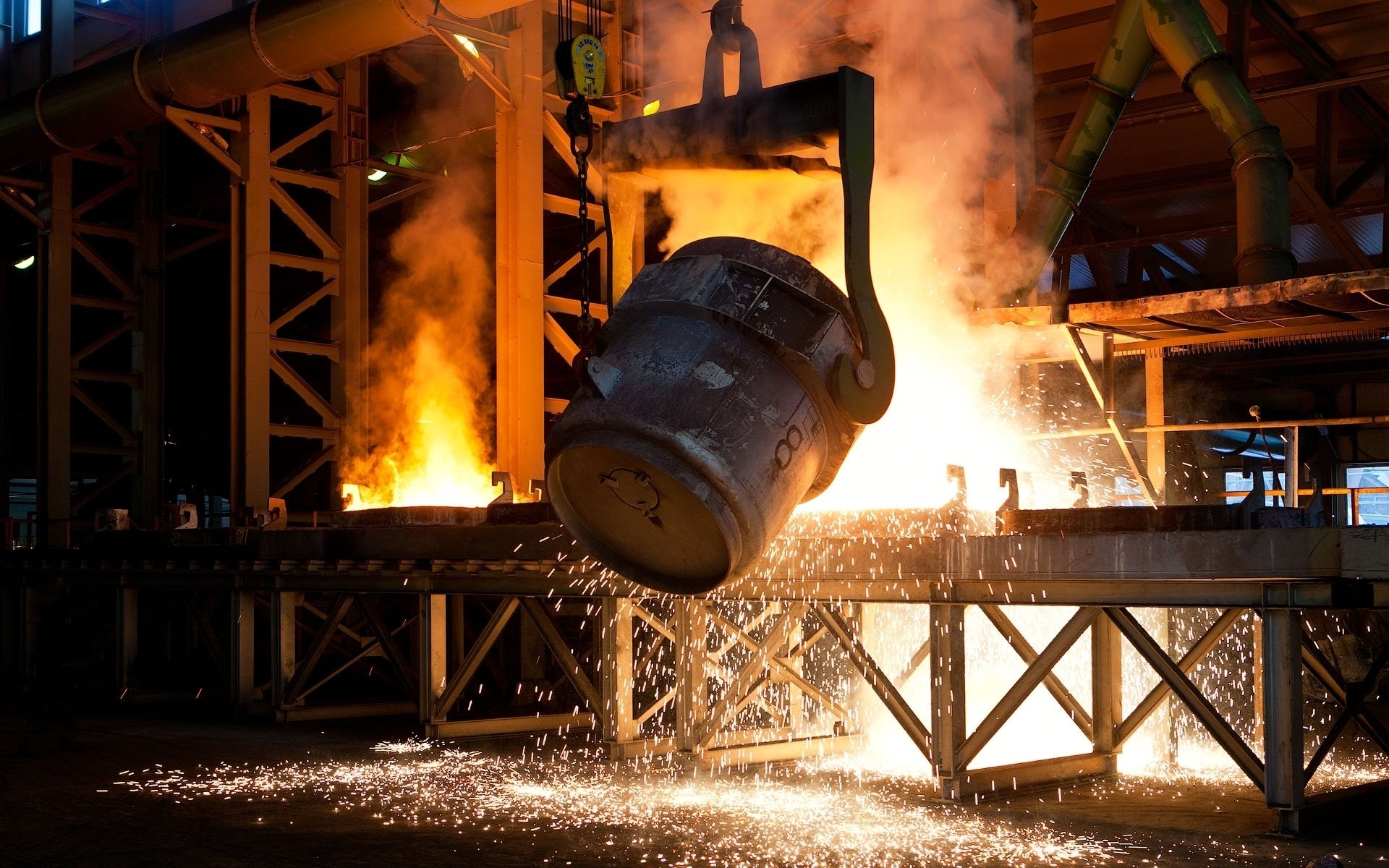man made factory Image