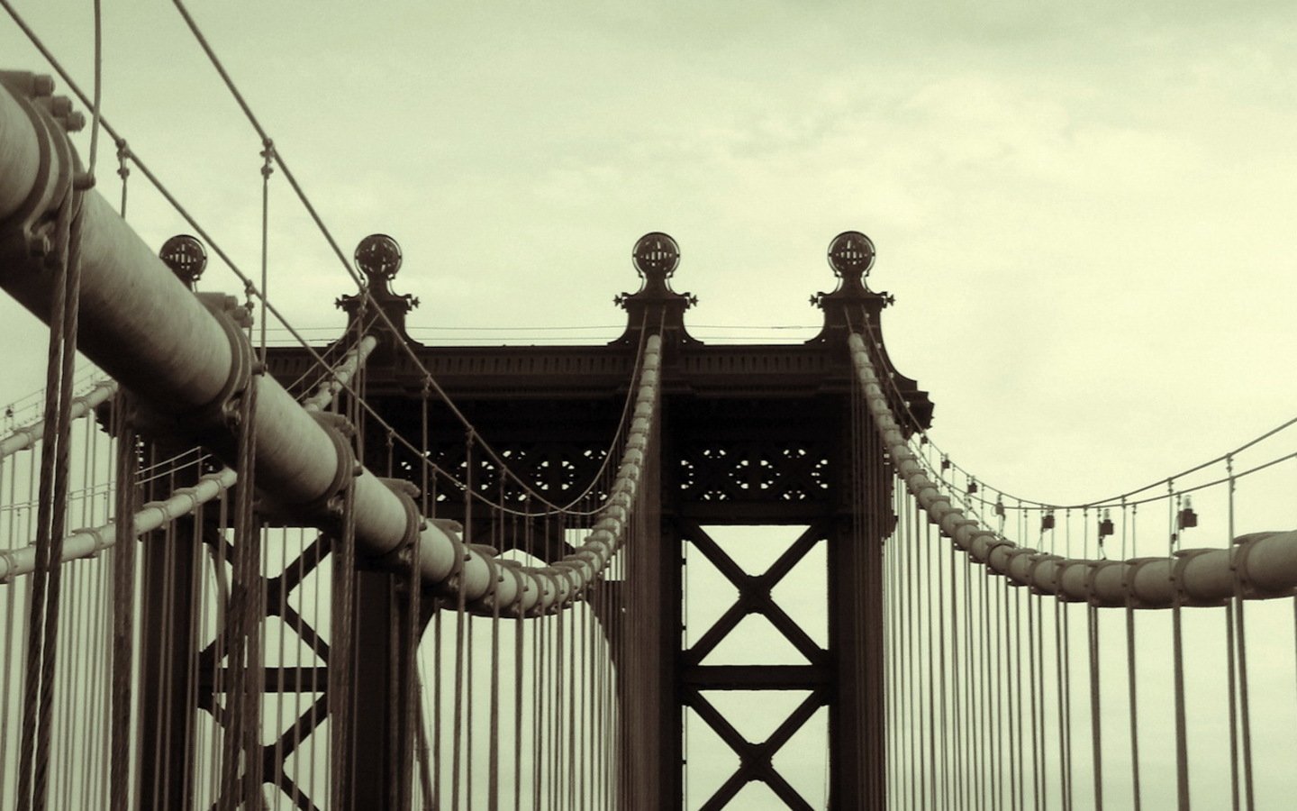 man made Manhattan Bridge Image