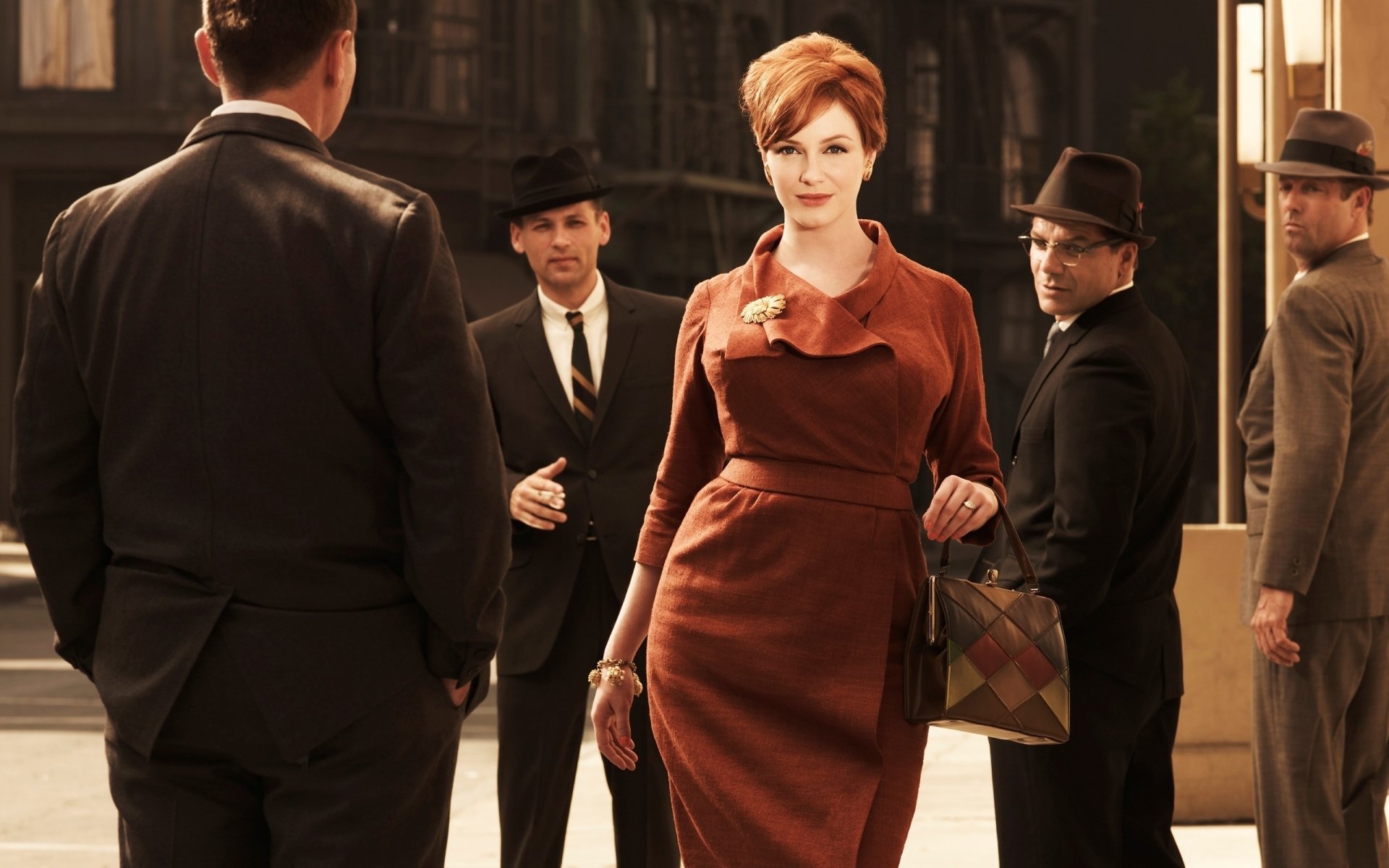Christina Hendricks Joan Holloway TV Show Mad Men Image