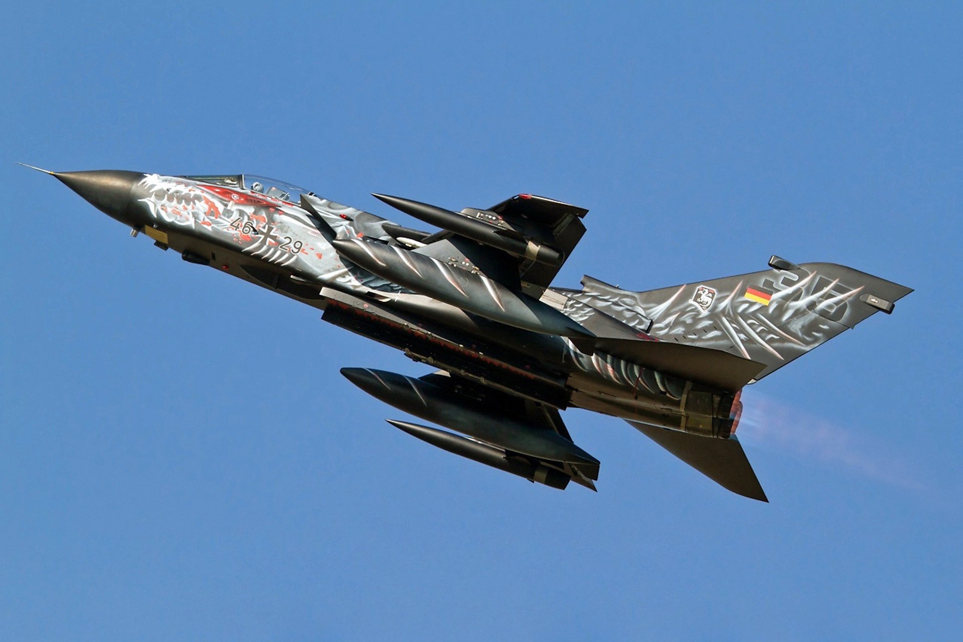 military jet fighter Panavia Tornado Image