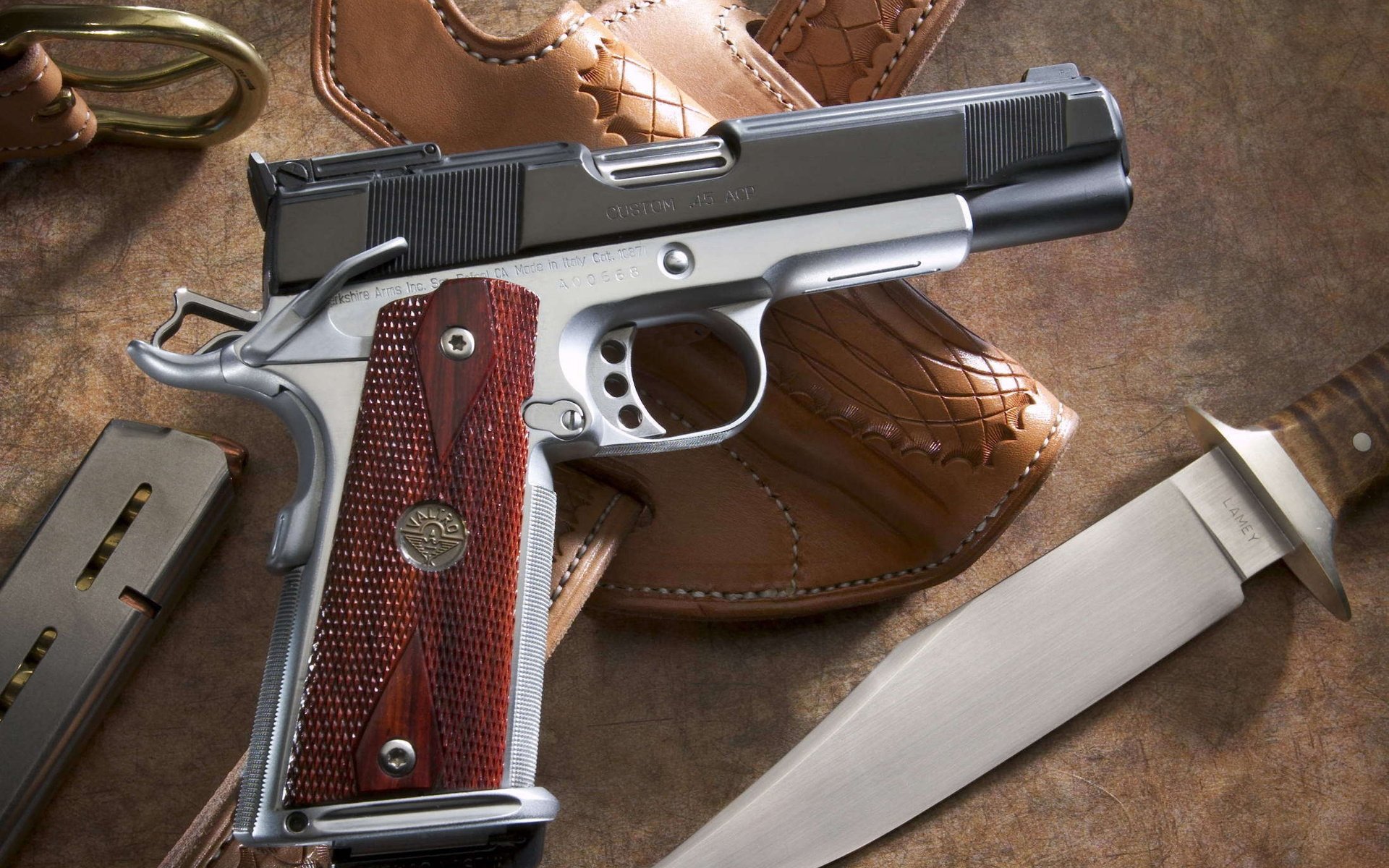 man made handgun Image