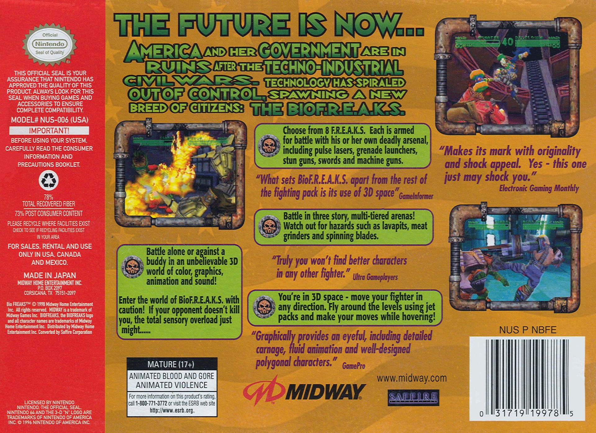 video game Bio F.R.E.A.K.S. Image