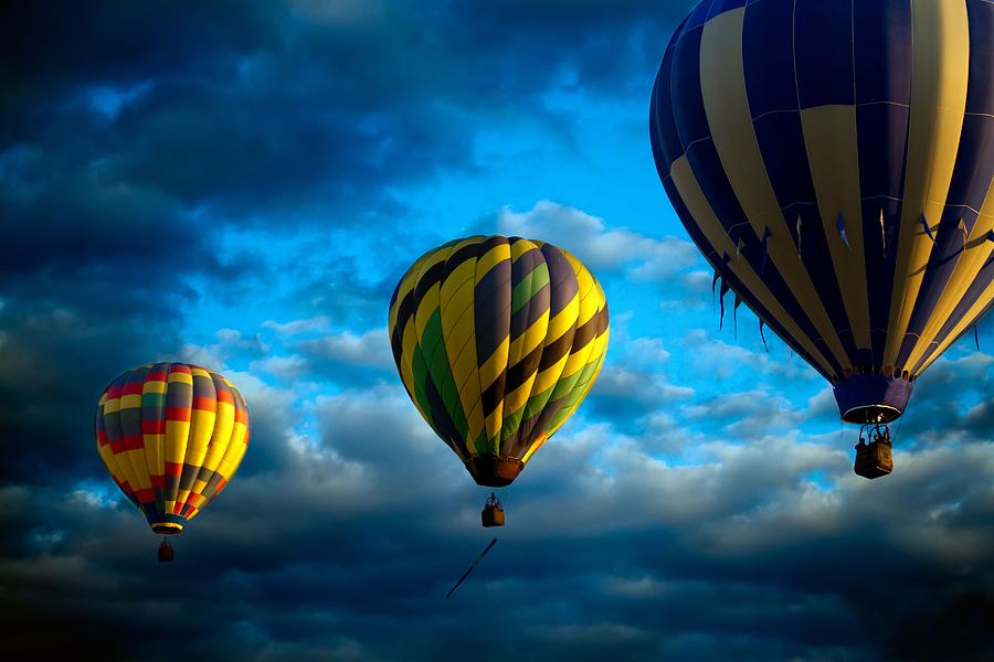 Morning Flight Hot Air Balloons by Bob Orsillo