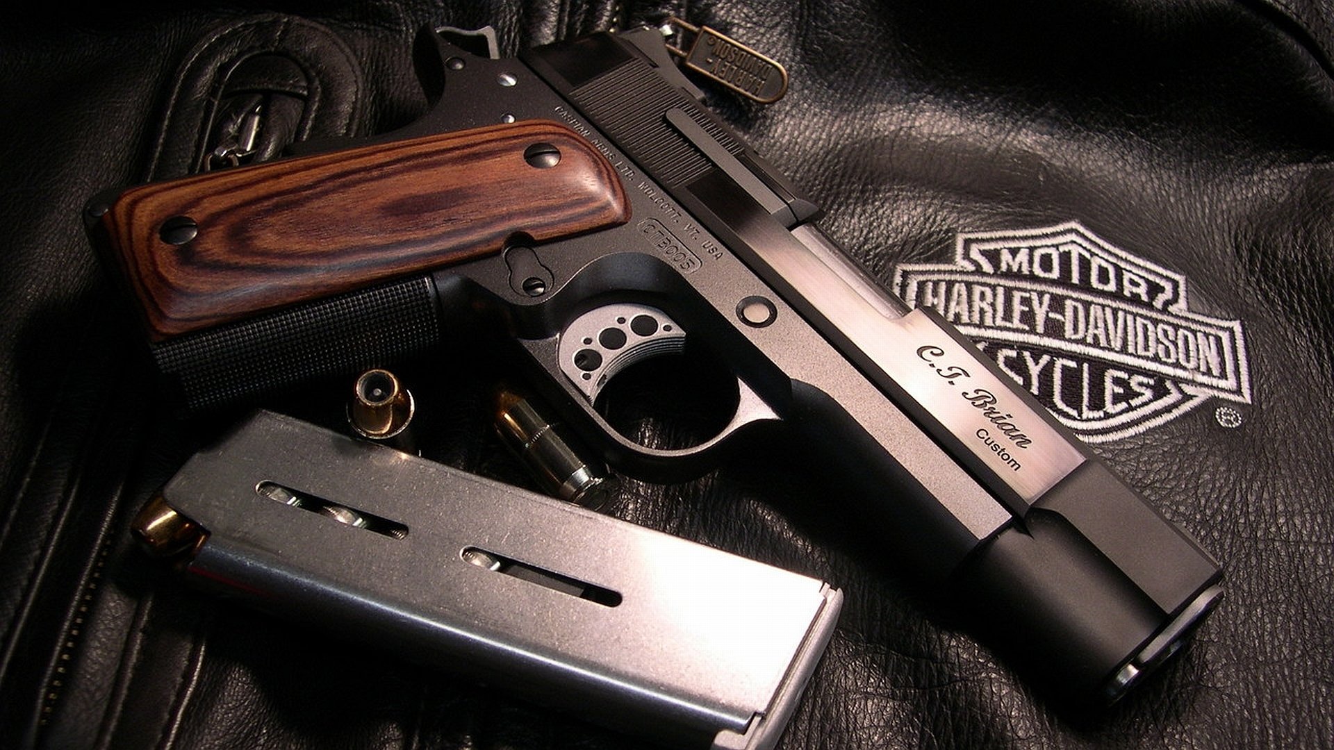 man made handgun Image