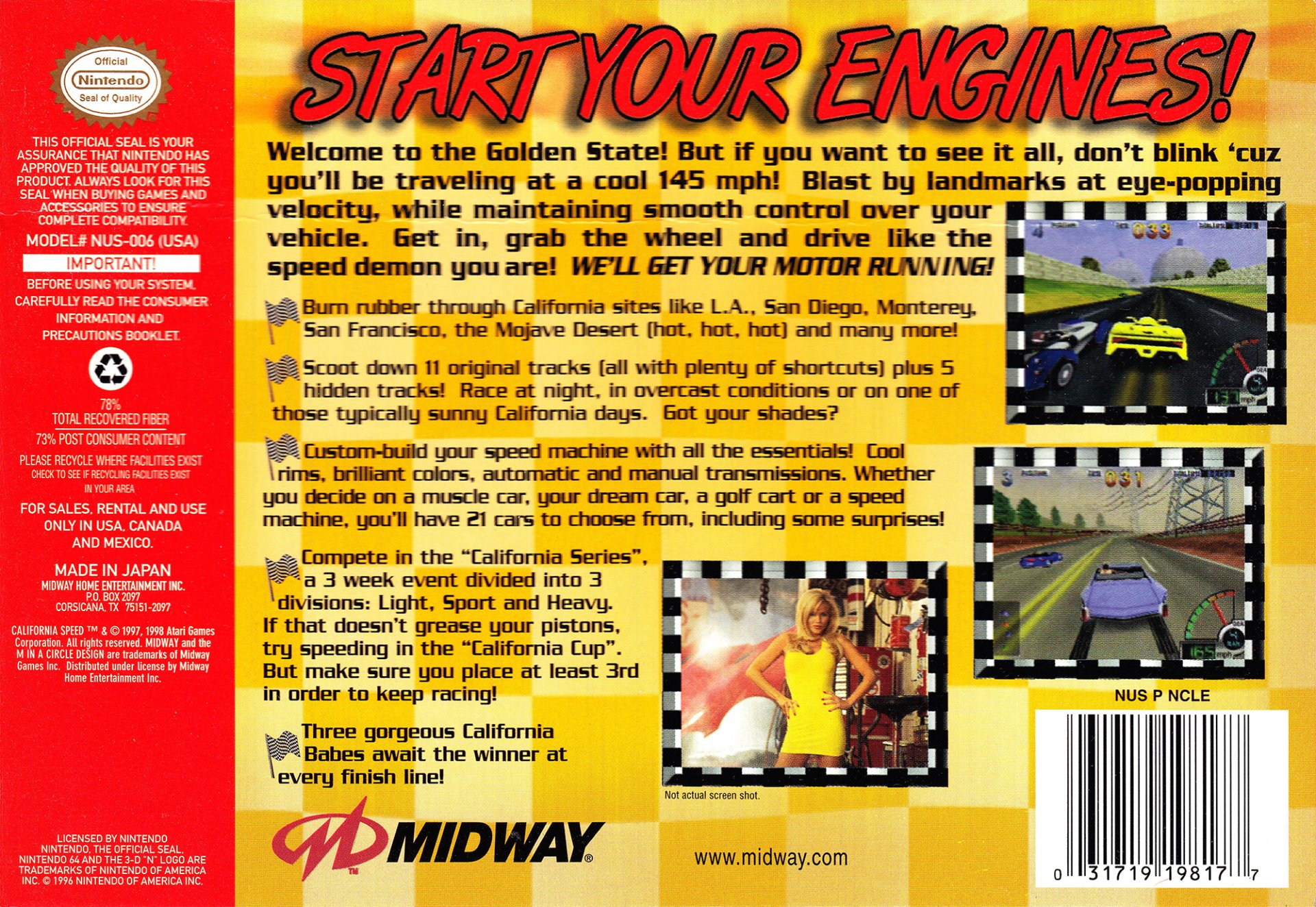 video game California Speed Image