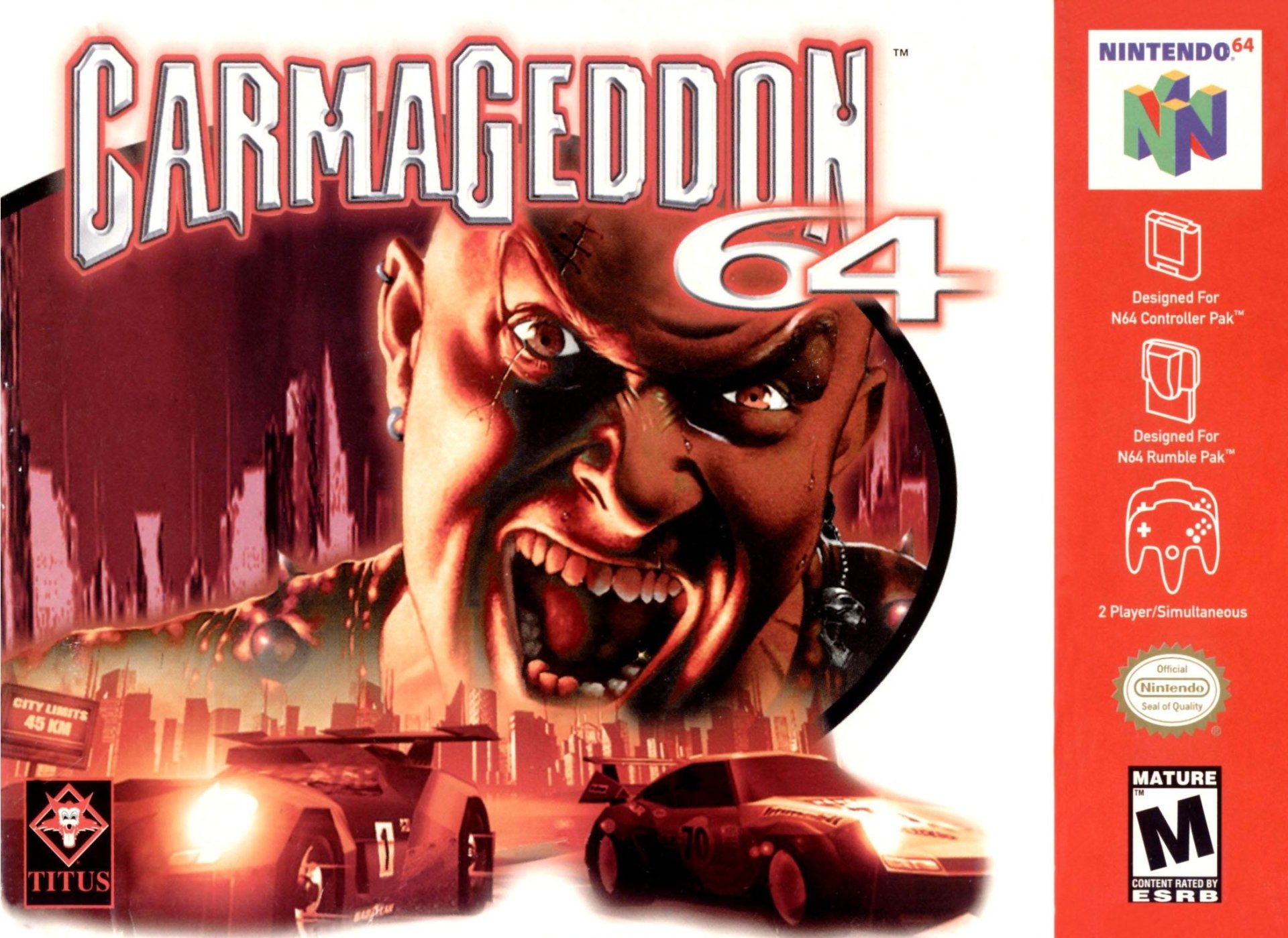 video game Carmageddon 64 Image