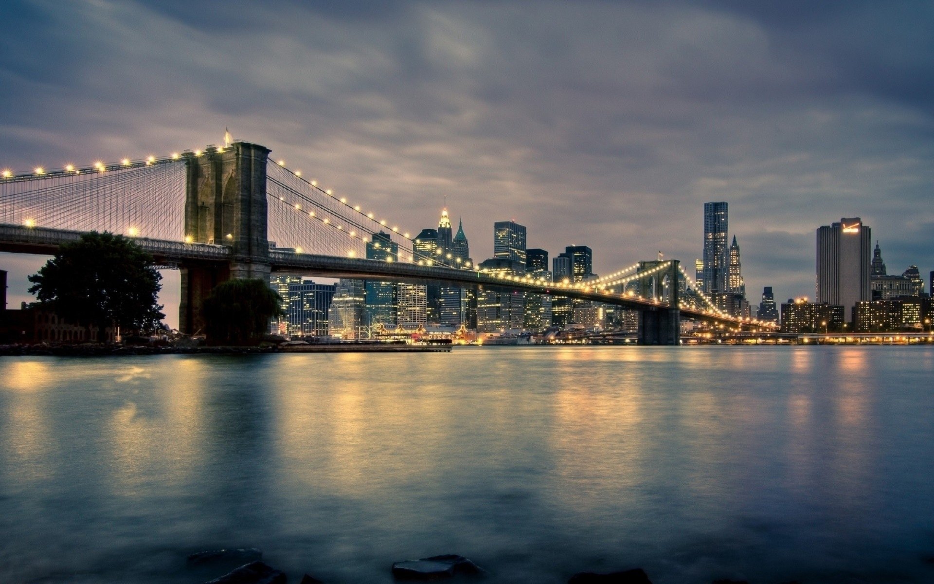 Download Man Made Brooklyn Bridge Image