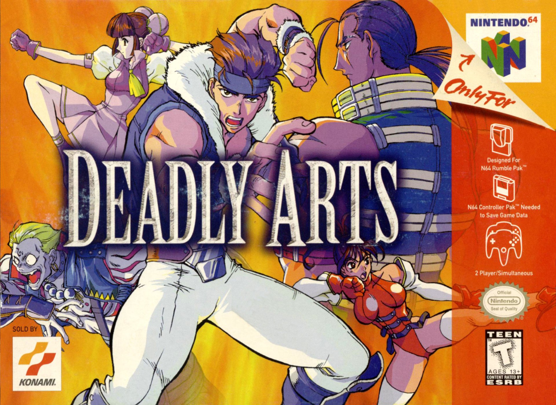 video game Deadly Arts Image