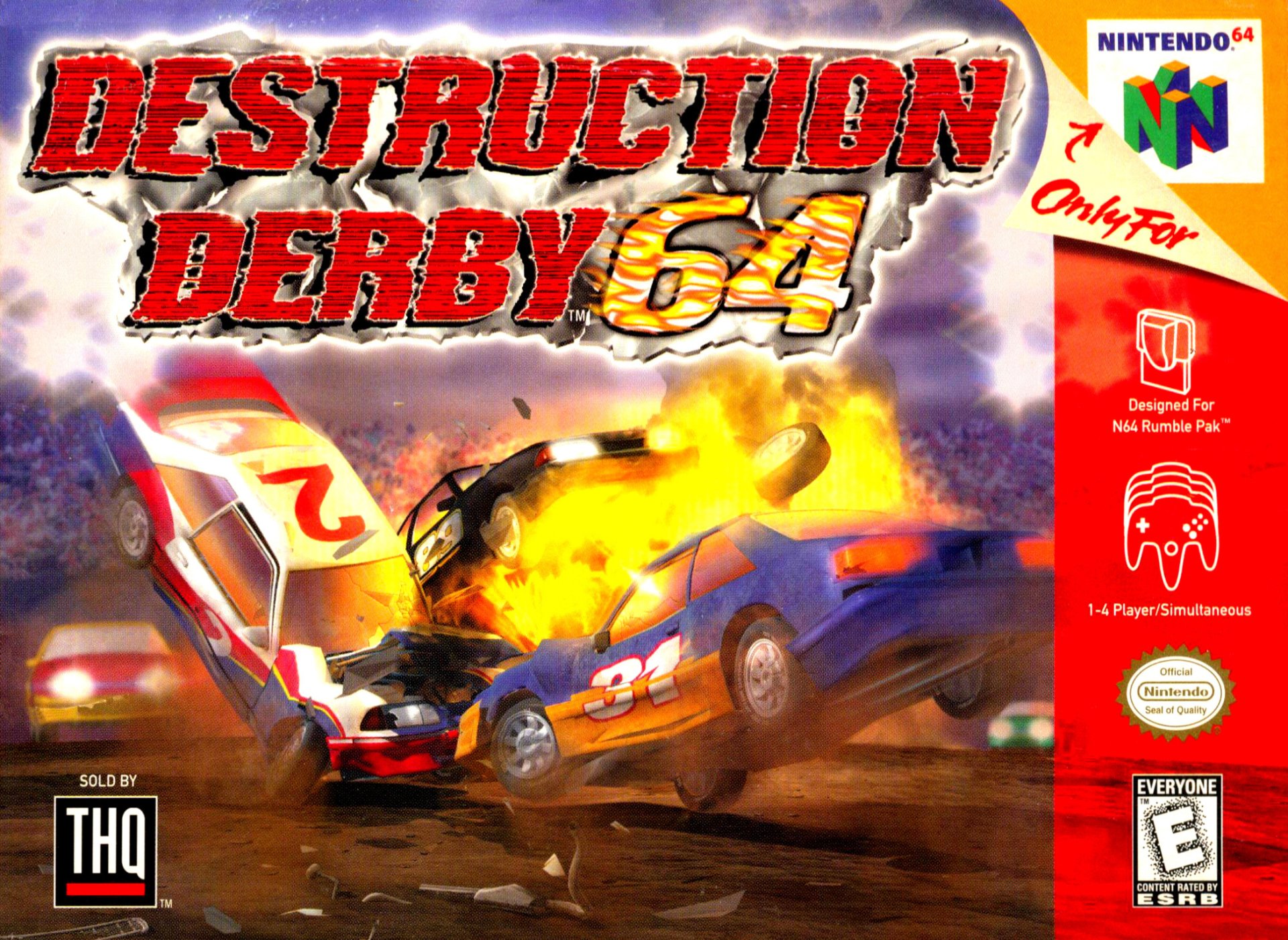 video game Destruction Derby 64 Image