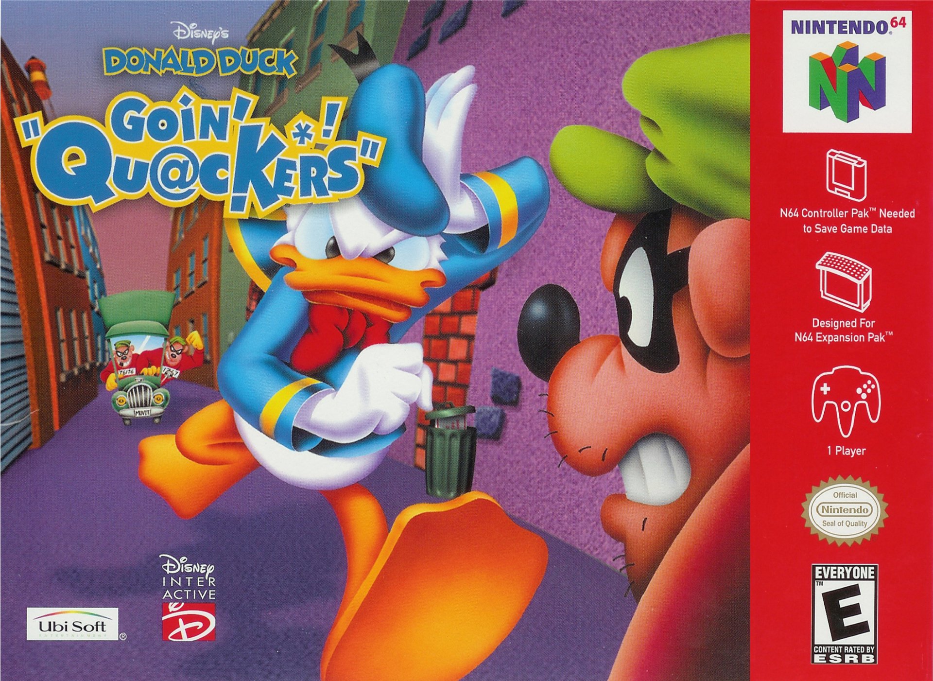 video game Donald Duck: Goin' Quackers Image