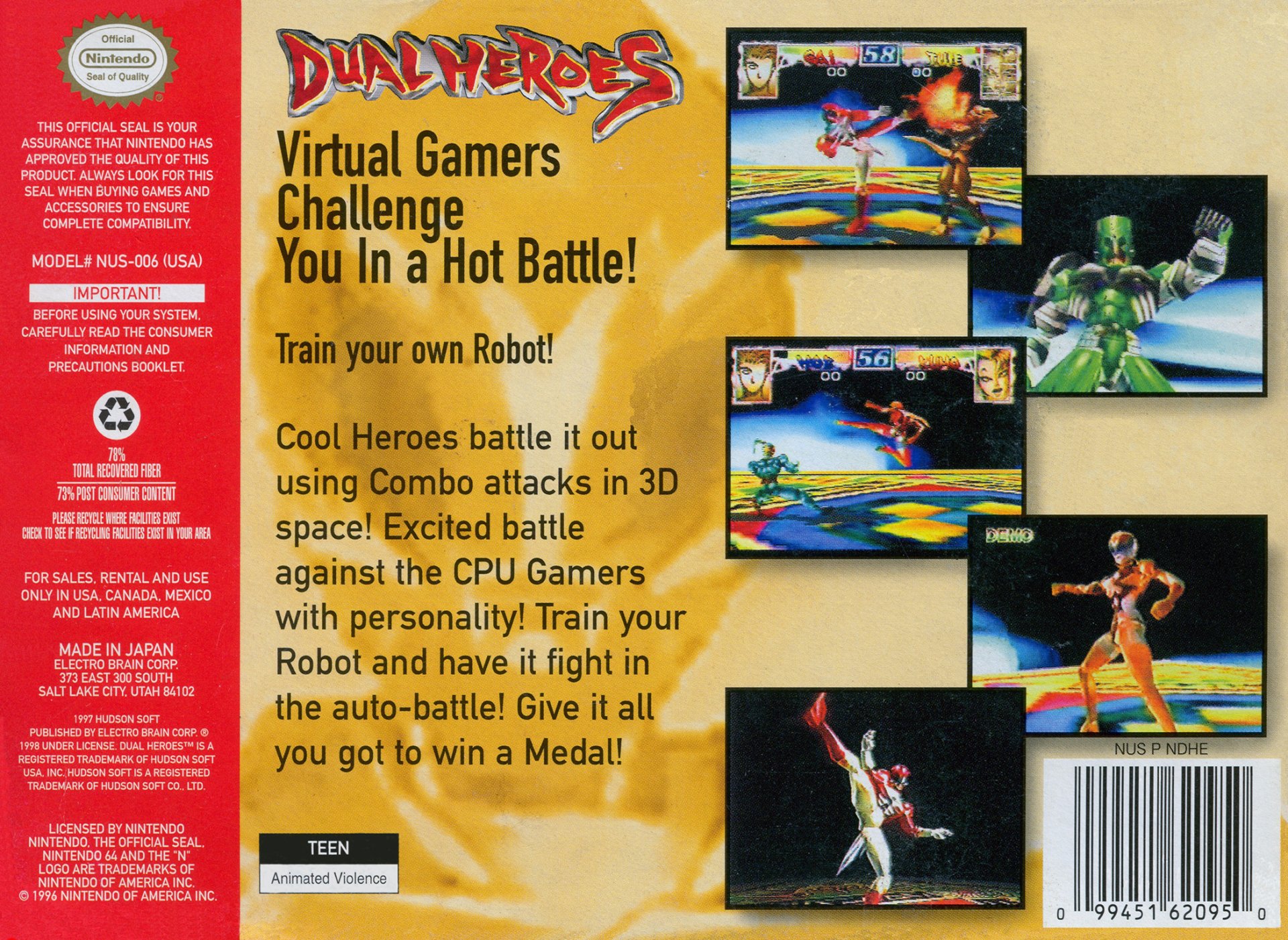 video game Dual Heroes Image
