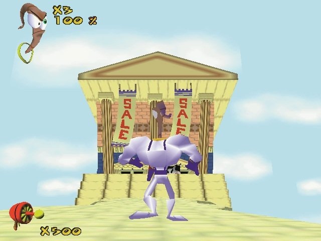 video game Earthworm Jim 3D Image