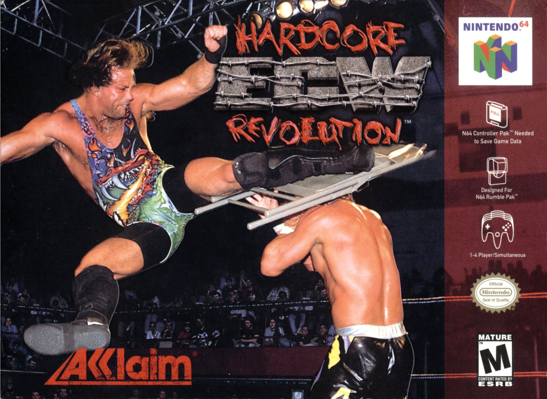 video game ECW Hardcore Revolution Image