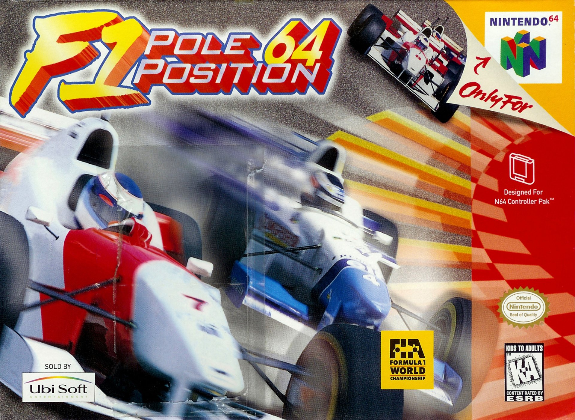 video game F1 Pole Position 64 Image