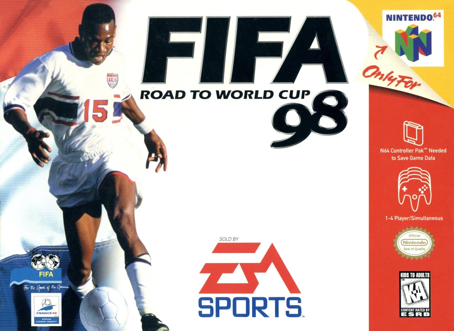 video game FIFA: Road to World Cup 98 Image