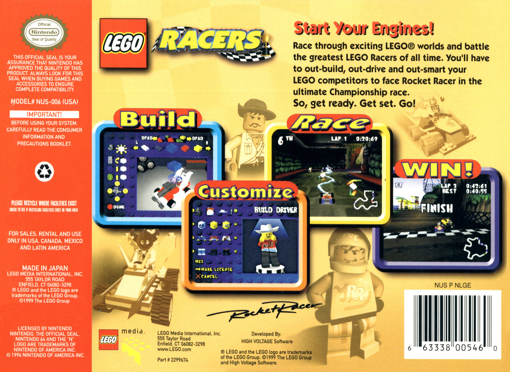 new lego racers game