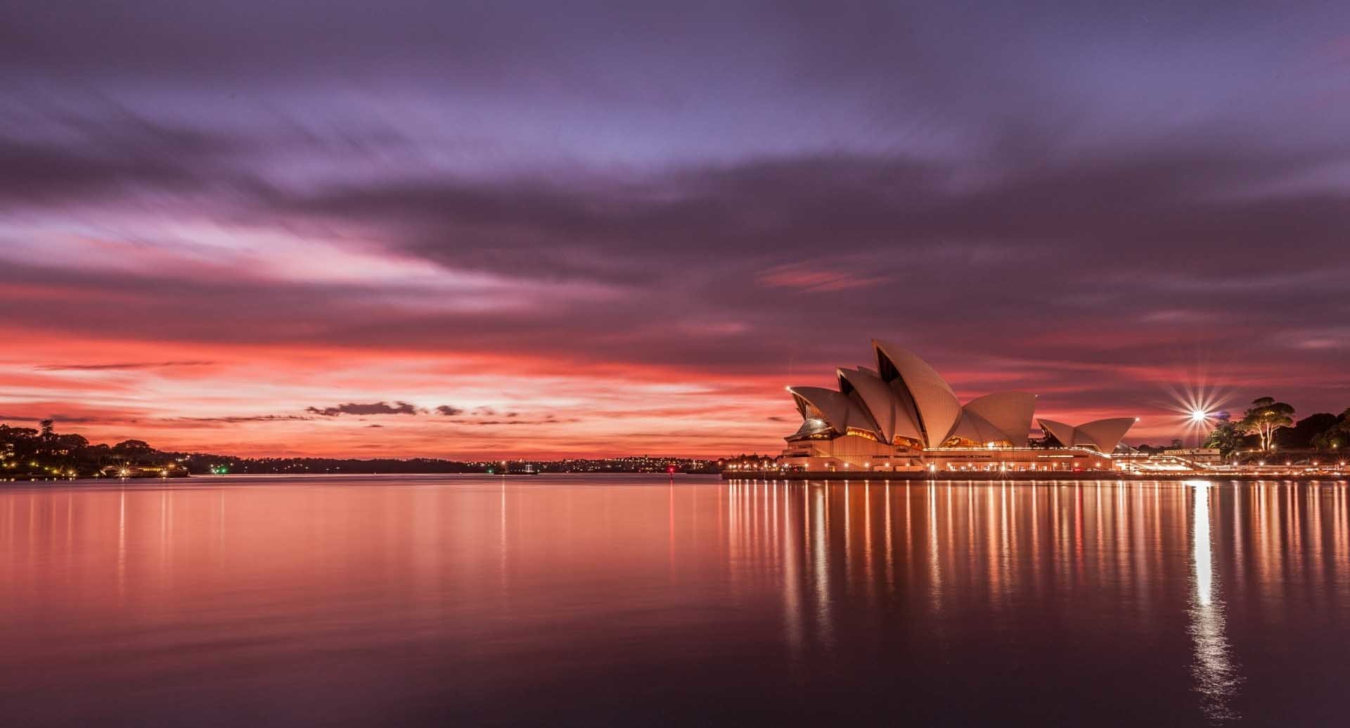 man made Sydney Opera House Image