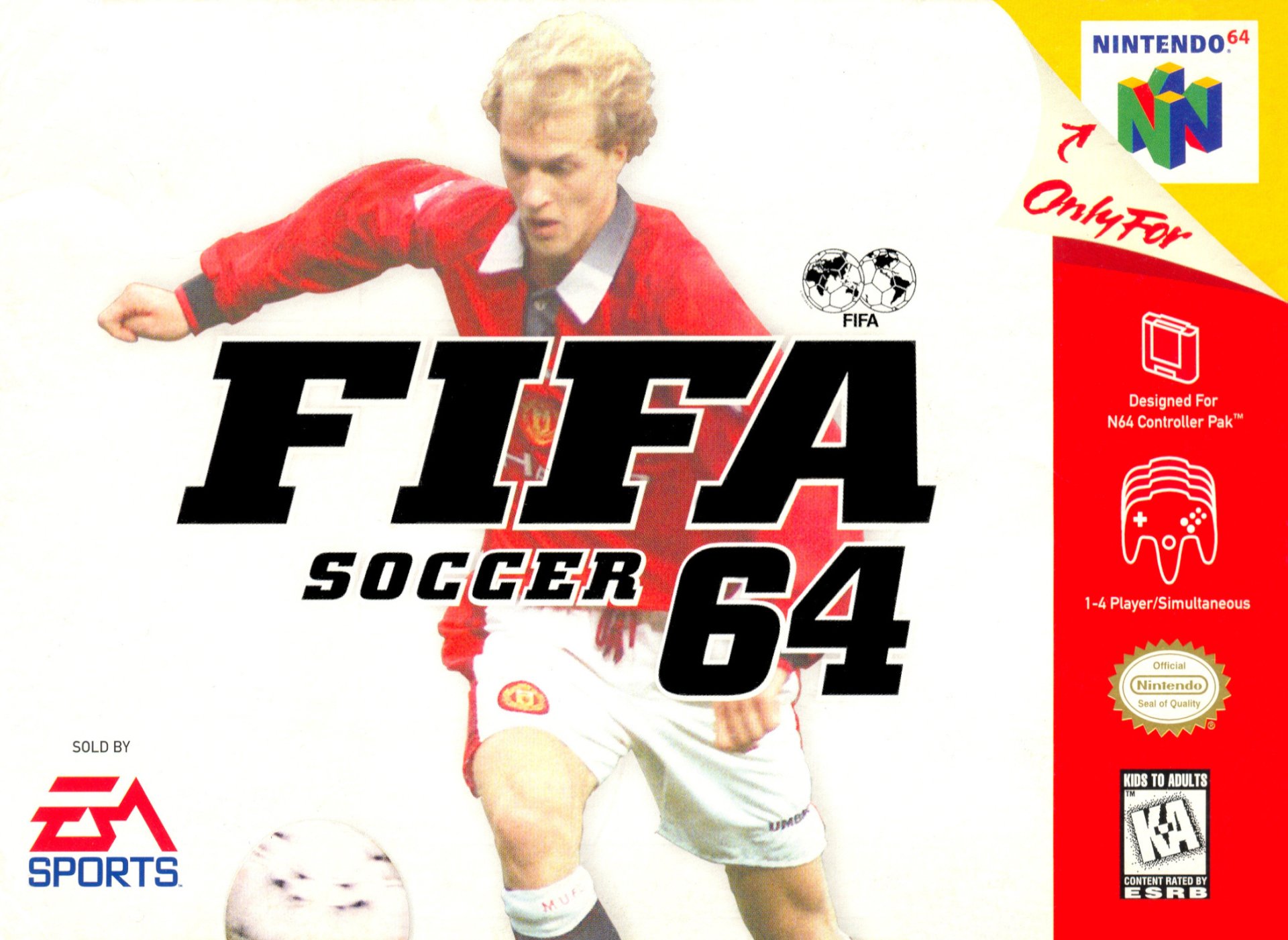 video game FIFA Soccer 64 Image
