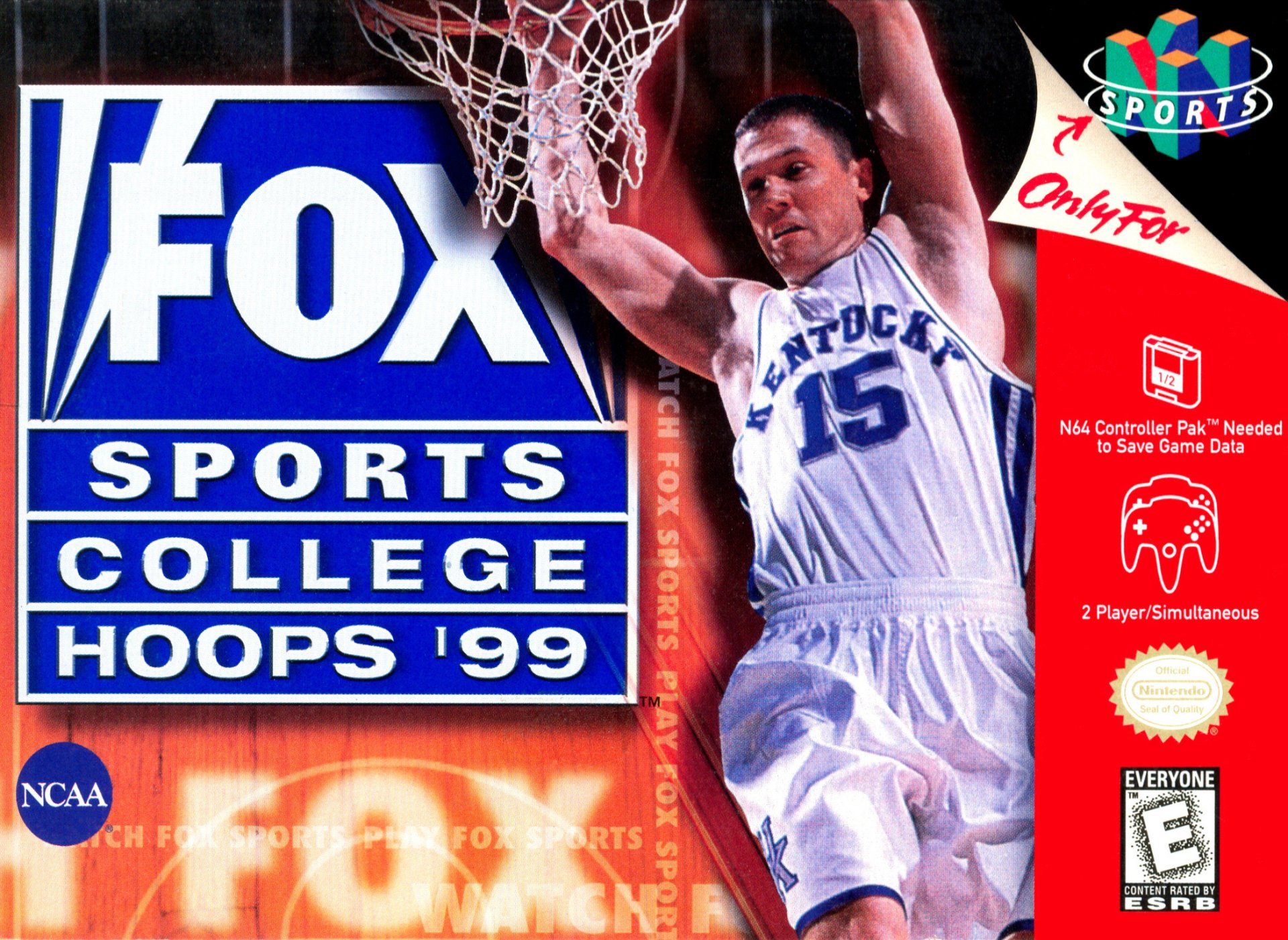 video game Fox Sports College Hoops '99 Image