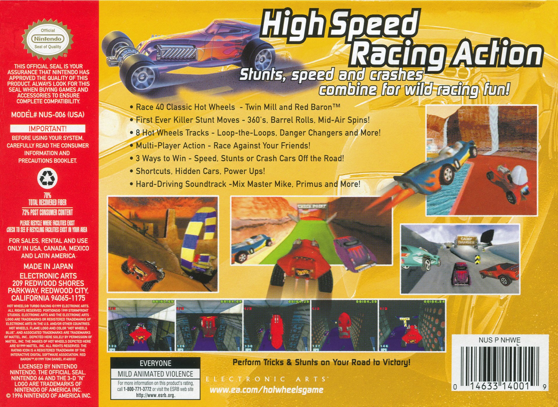 video game Hot Wheels Turbo Racing Image