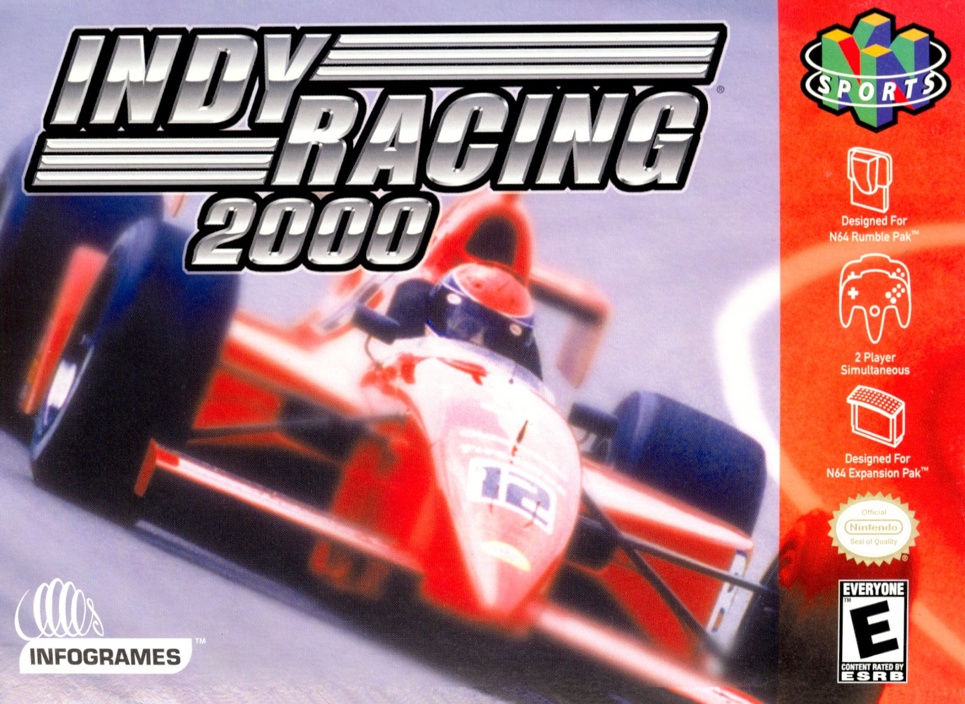 video game Indy Racing 2000 Image