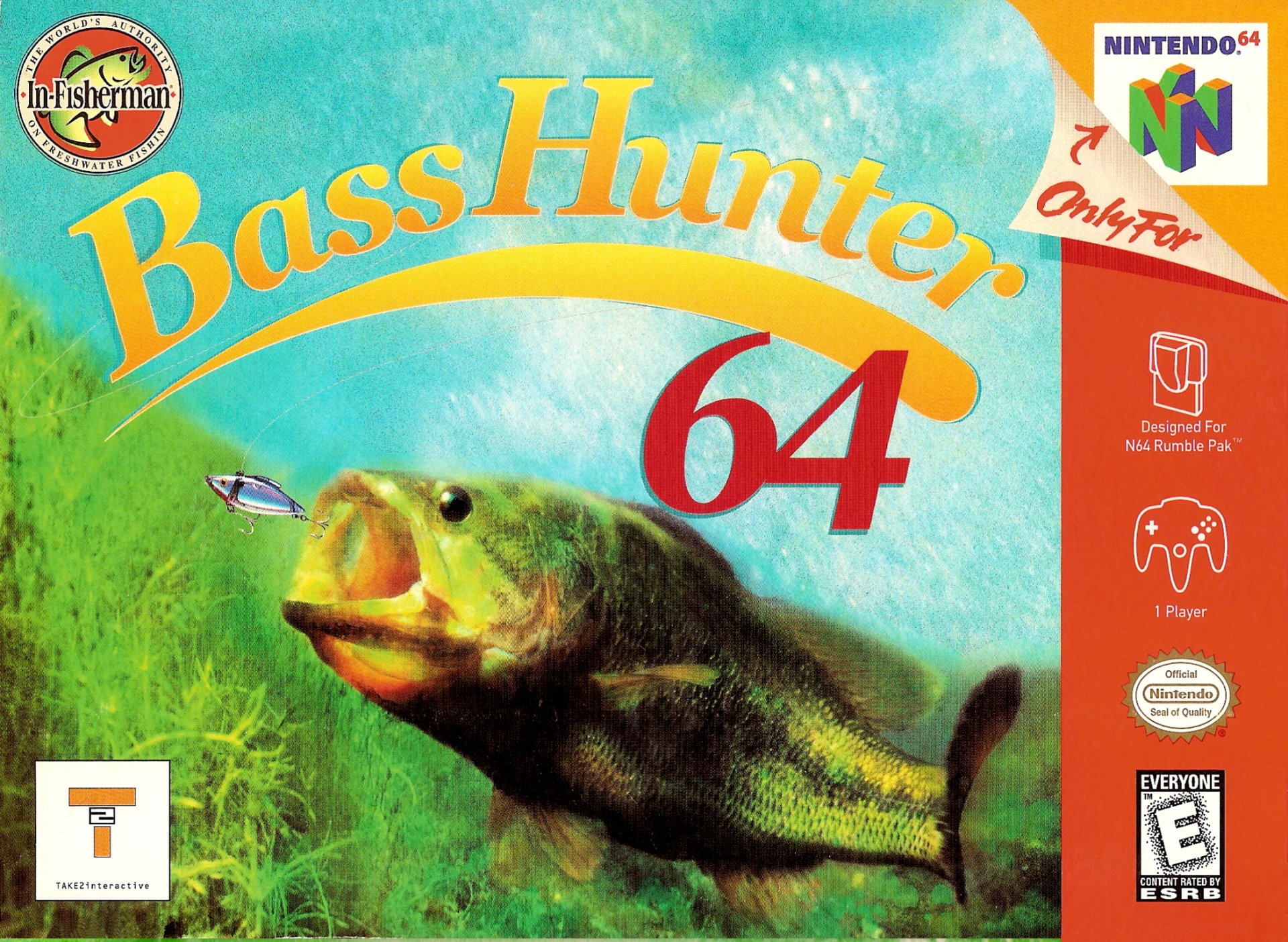 video game Bass Hunter 64 Image