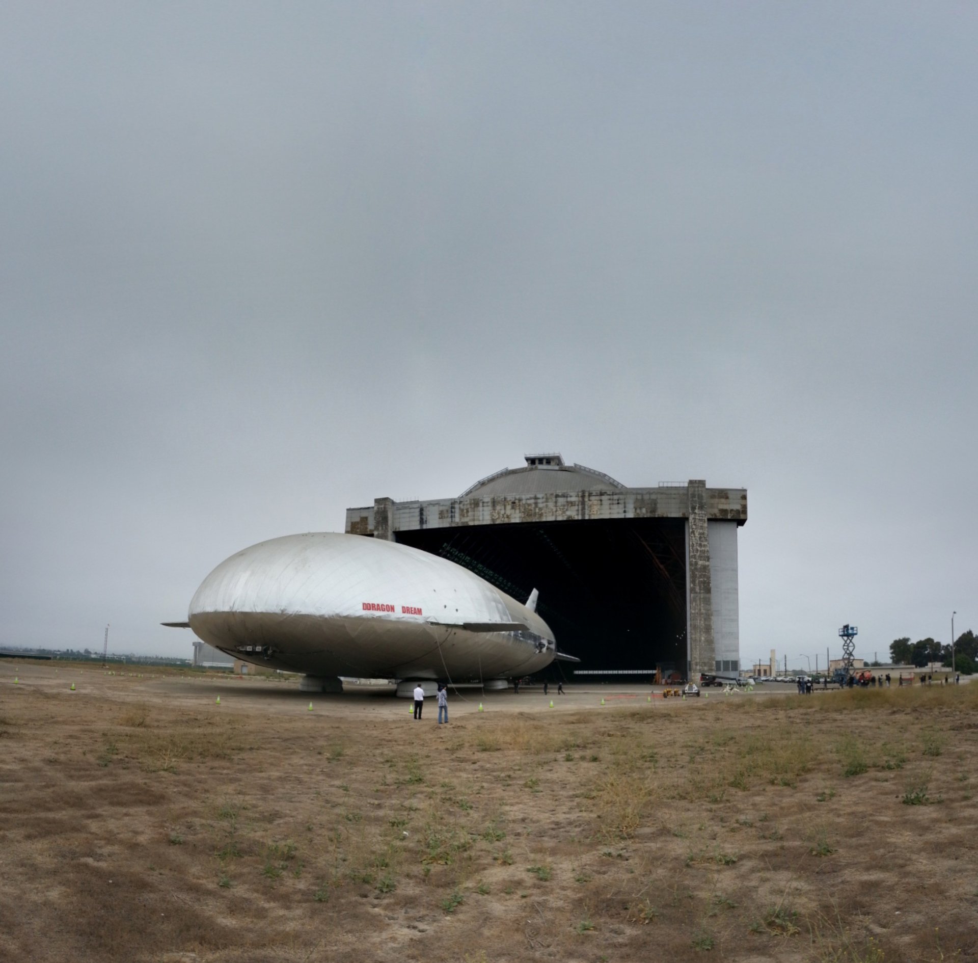 vehicle aircraft Airship hangar aviation Image