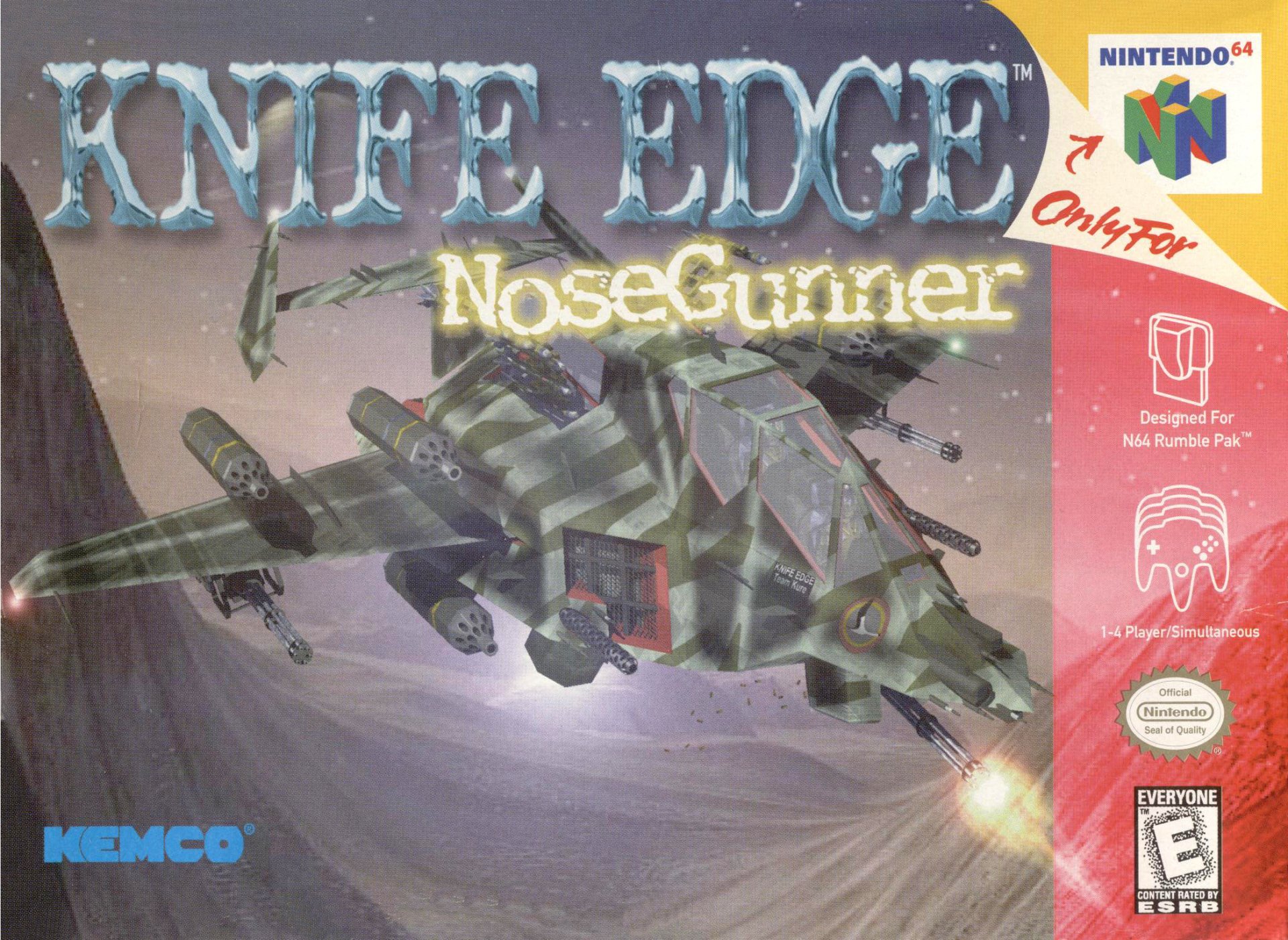 video game Knife Edge: Nose Gunner Image