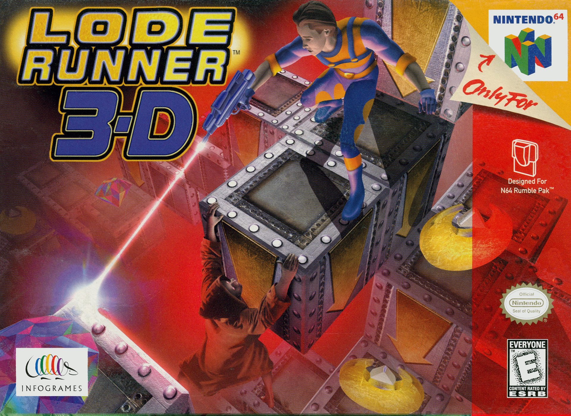 video game Lode Runner 3-D Image